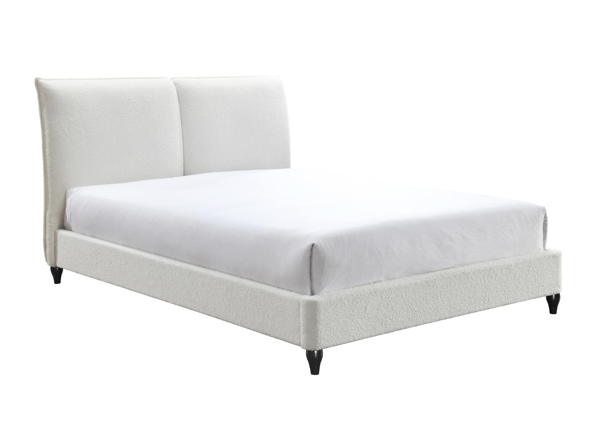 JENN WHITE QUEEN BED,CROWN MARK INT.