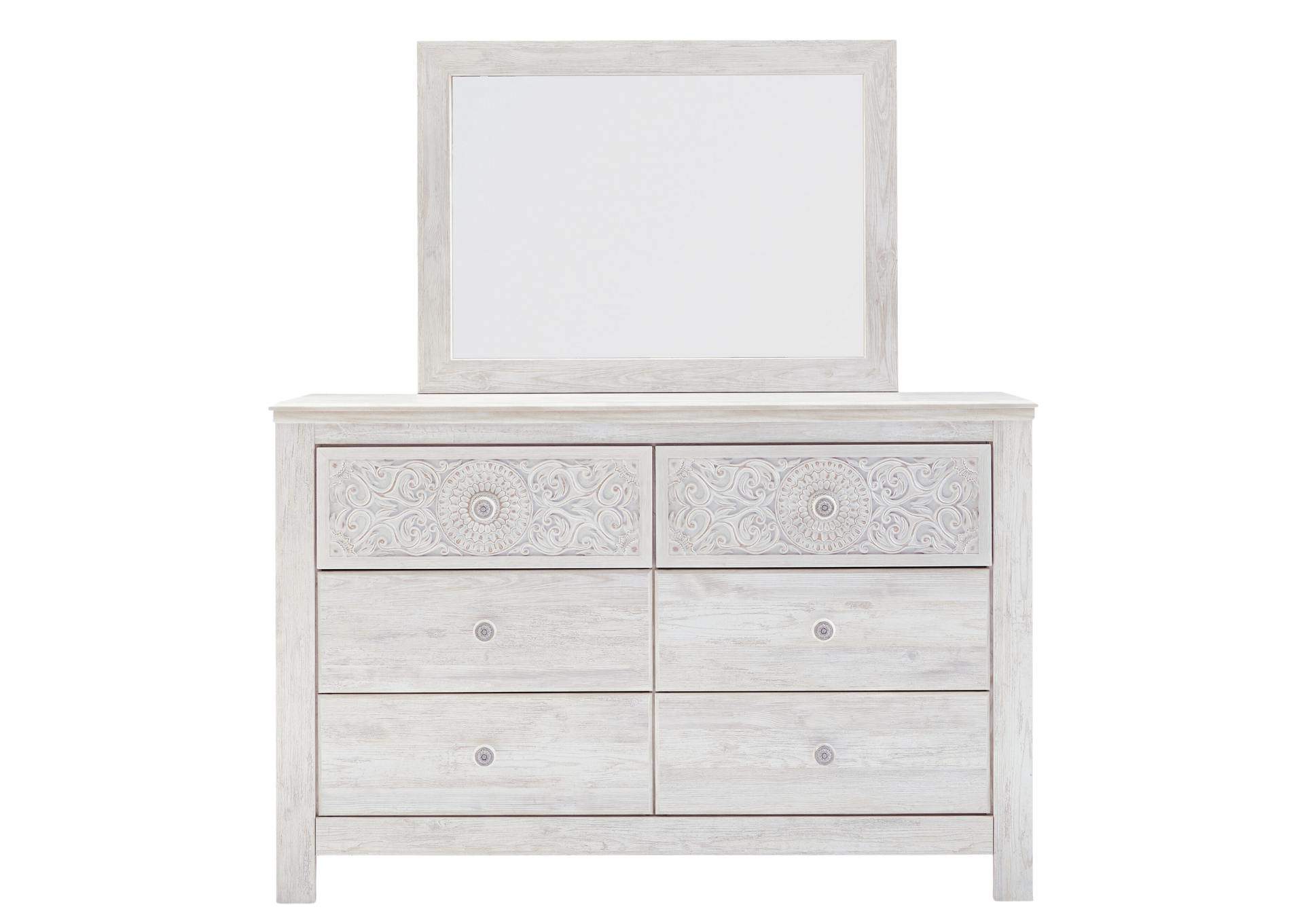 PAXBERRY DRESSER AND MIRROR