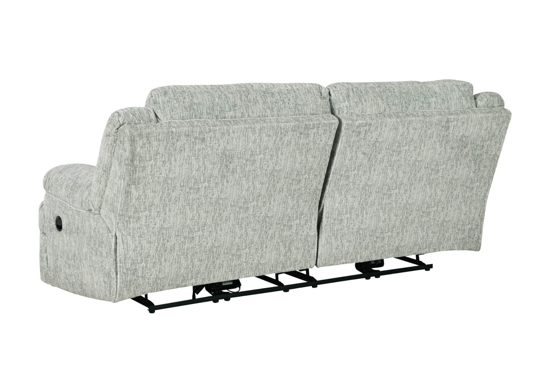 MCCLELLAND GRAY RECLINING SOFA,ASHLEY FURNITURE INC.