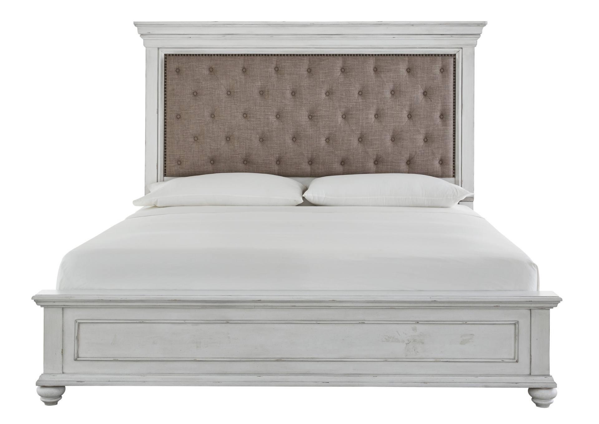 KANWYN QUEEN UPHOLSTERED PANEL BED