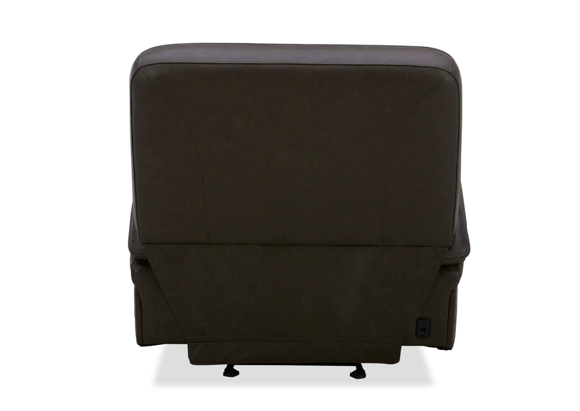 BROCKTON CHOCOLATE LEATHER 3P POWER RECLINER WITH POWER HEADREST AND LUMBAR,KUKA