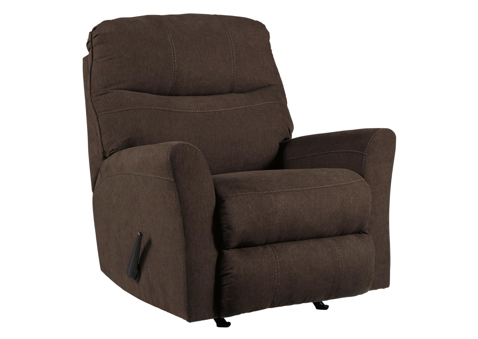 MAIER II WALNUT ROCKER RECLINER,ASHLEY FURNITURE INC.