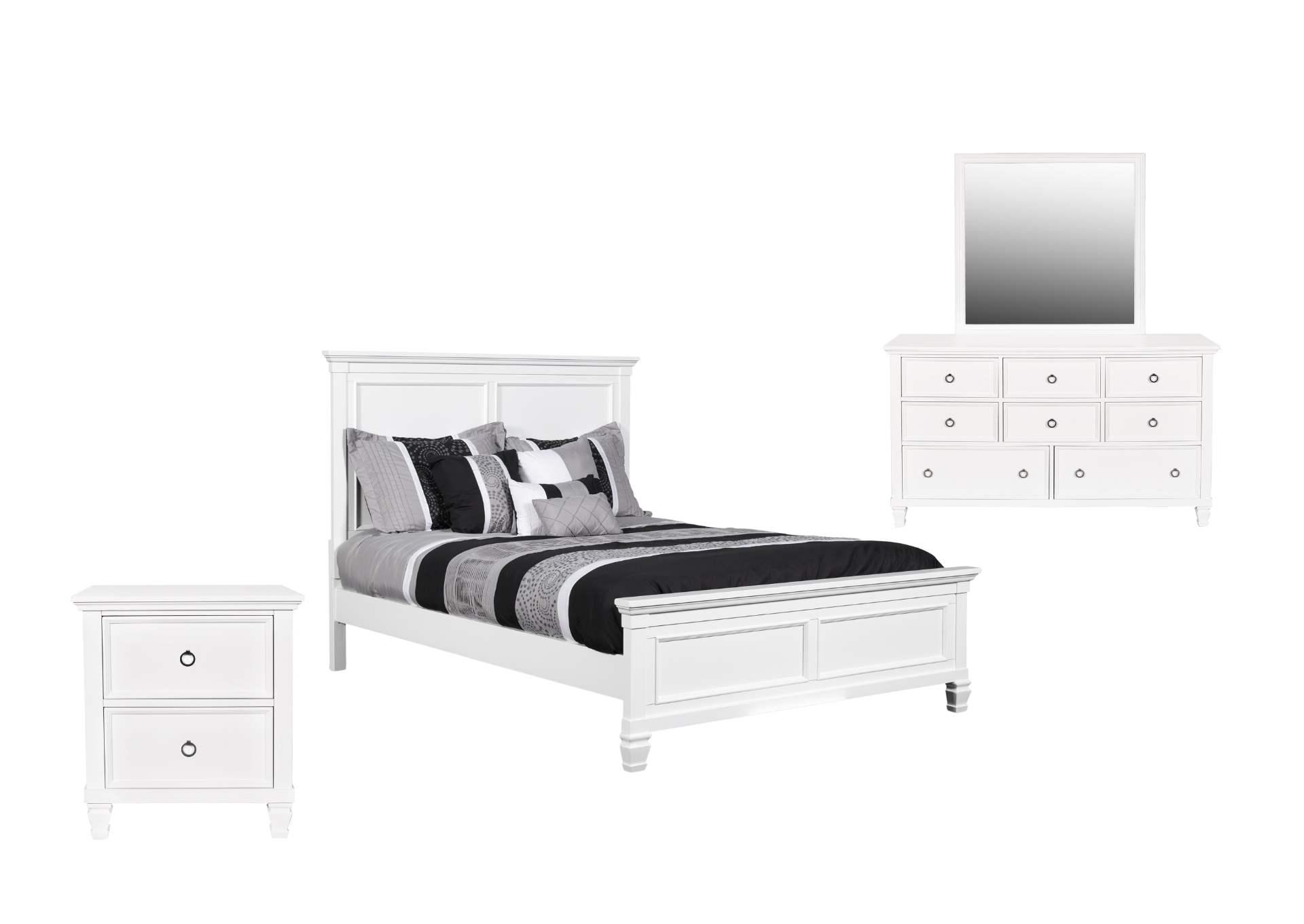 TAMARACK WHITE FULL BEDROOM,NEW CLASSIC HOME FURNISHING II