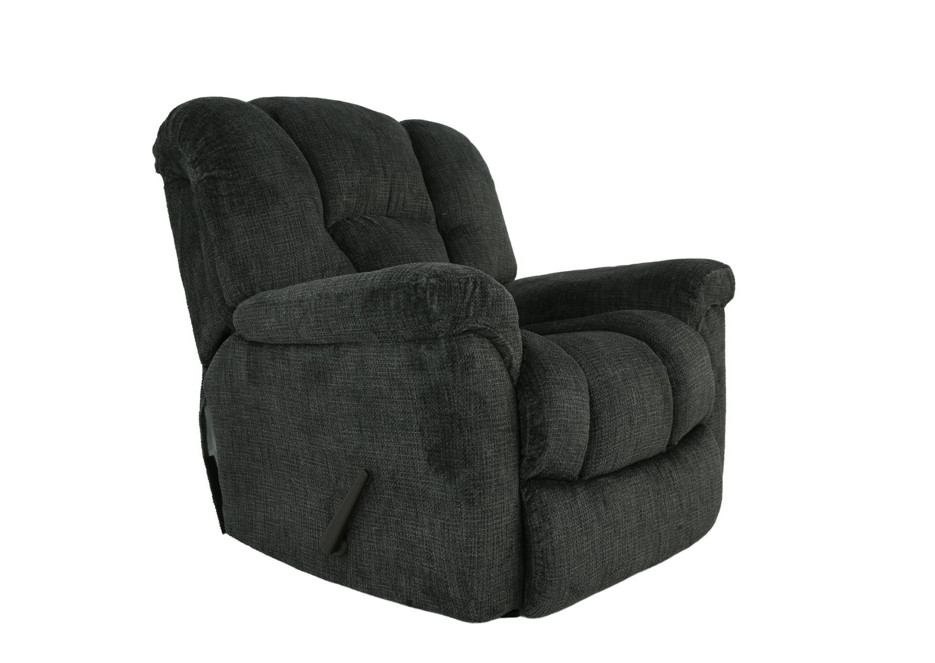 CHANNING CHARCOAL ROCKER RECLINER,HOMESTRETCH