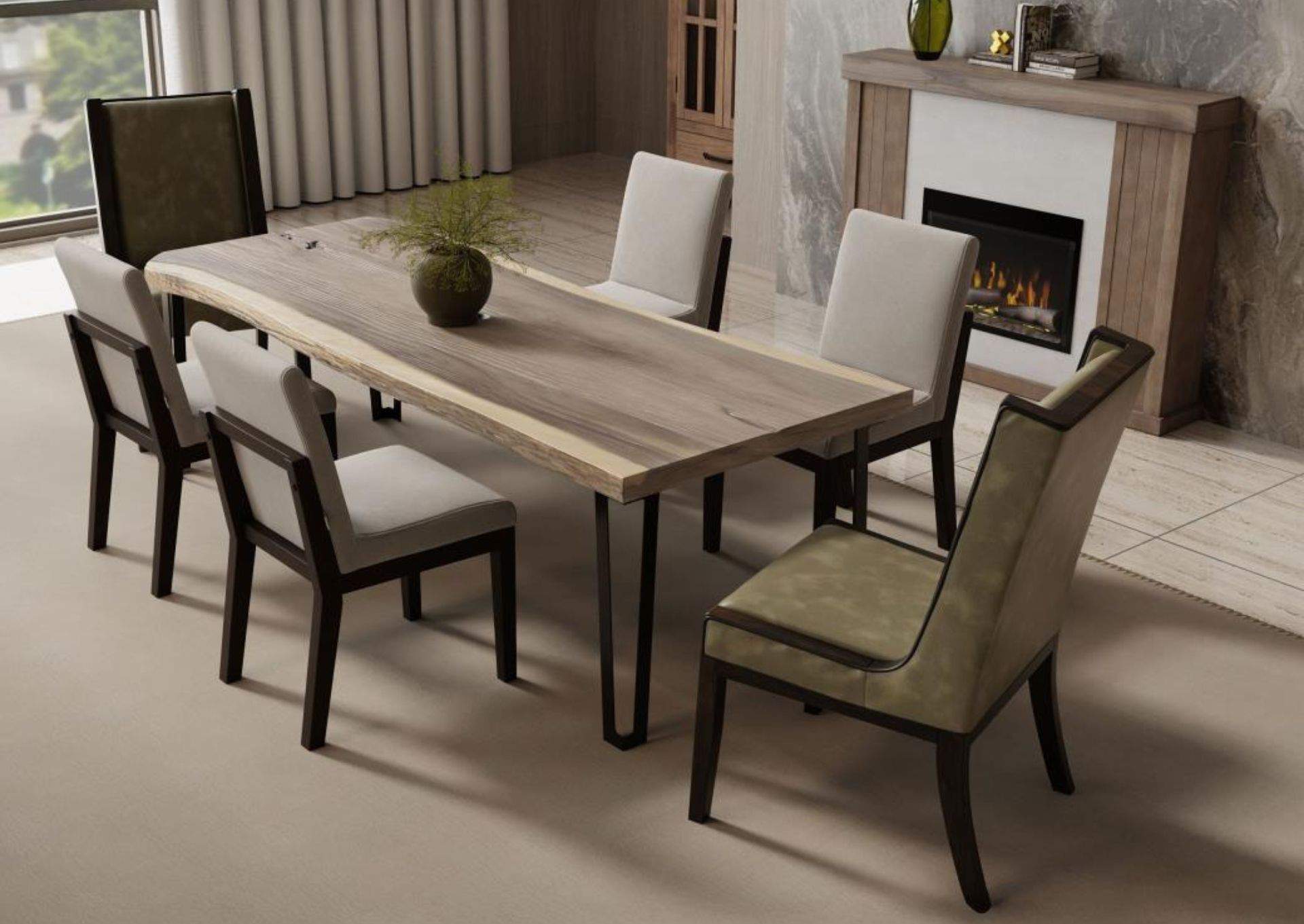 PAROTA RIDGE DINING TABLE,INTERNATIONAL FURNITURE DIRECT, LLC