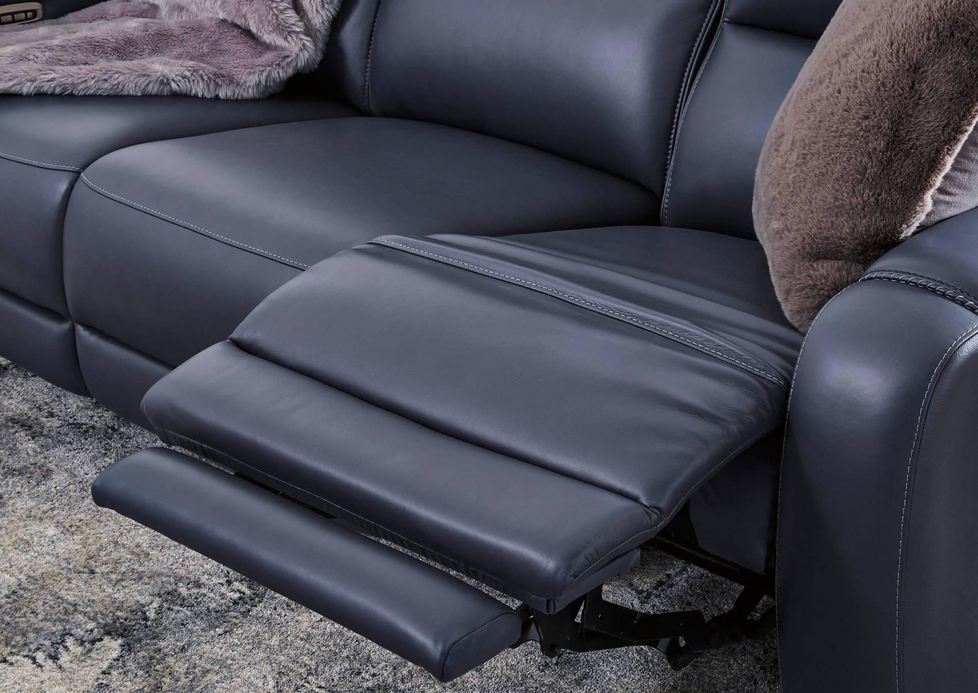 MERCOMATIC OCEAN LEATHER 2P POWER RECLINING SOFA,ASHLEY FURNITURE INC.