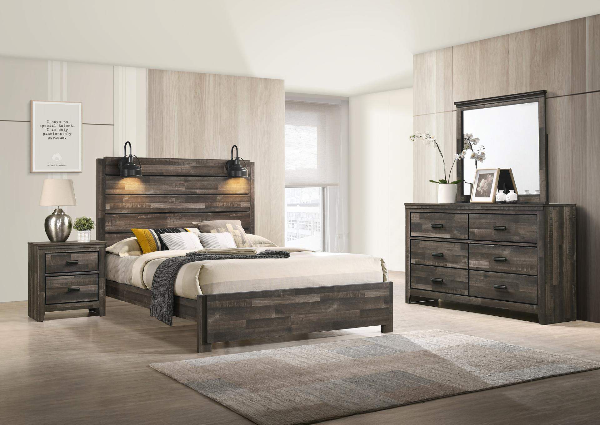 CARTER KING PLATFORM BED,CROWN MARK INT.