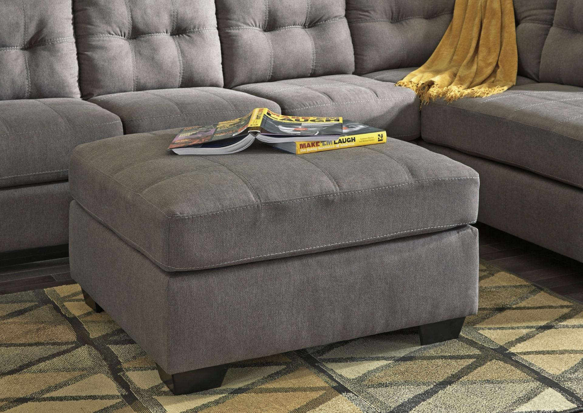 MAIER II CHARCOAL OTTOMAN,ASHLEY FURNITURE INC.