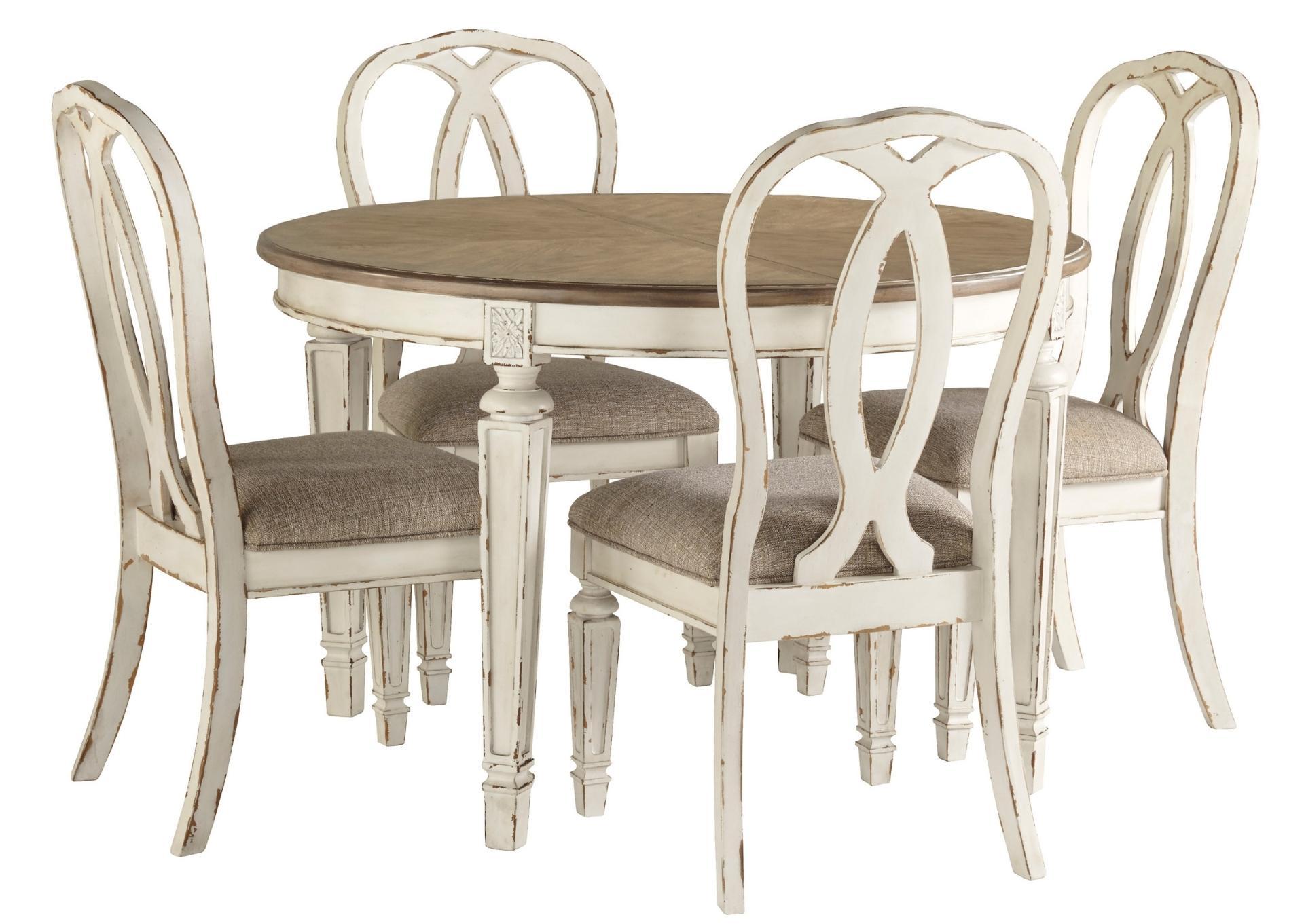 REALYN RIBBONBACK 5 PIECE DINING SET,ASHLEY FURNITURE INC.