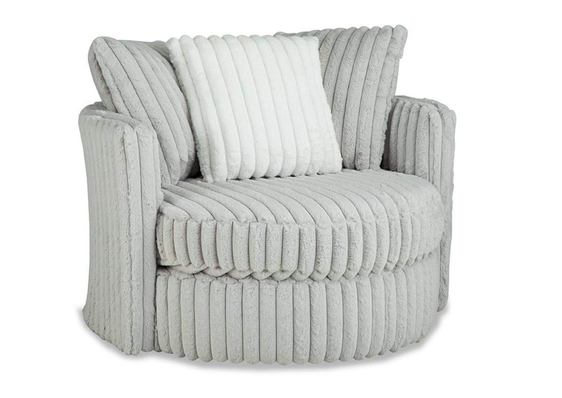 MONDO MONSTER GREY SWIVEL CHAIR,ALBANY INDUSTRIES, INC.