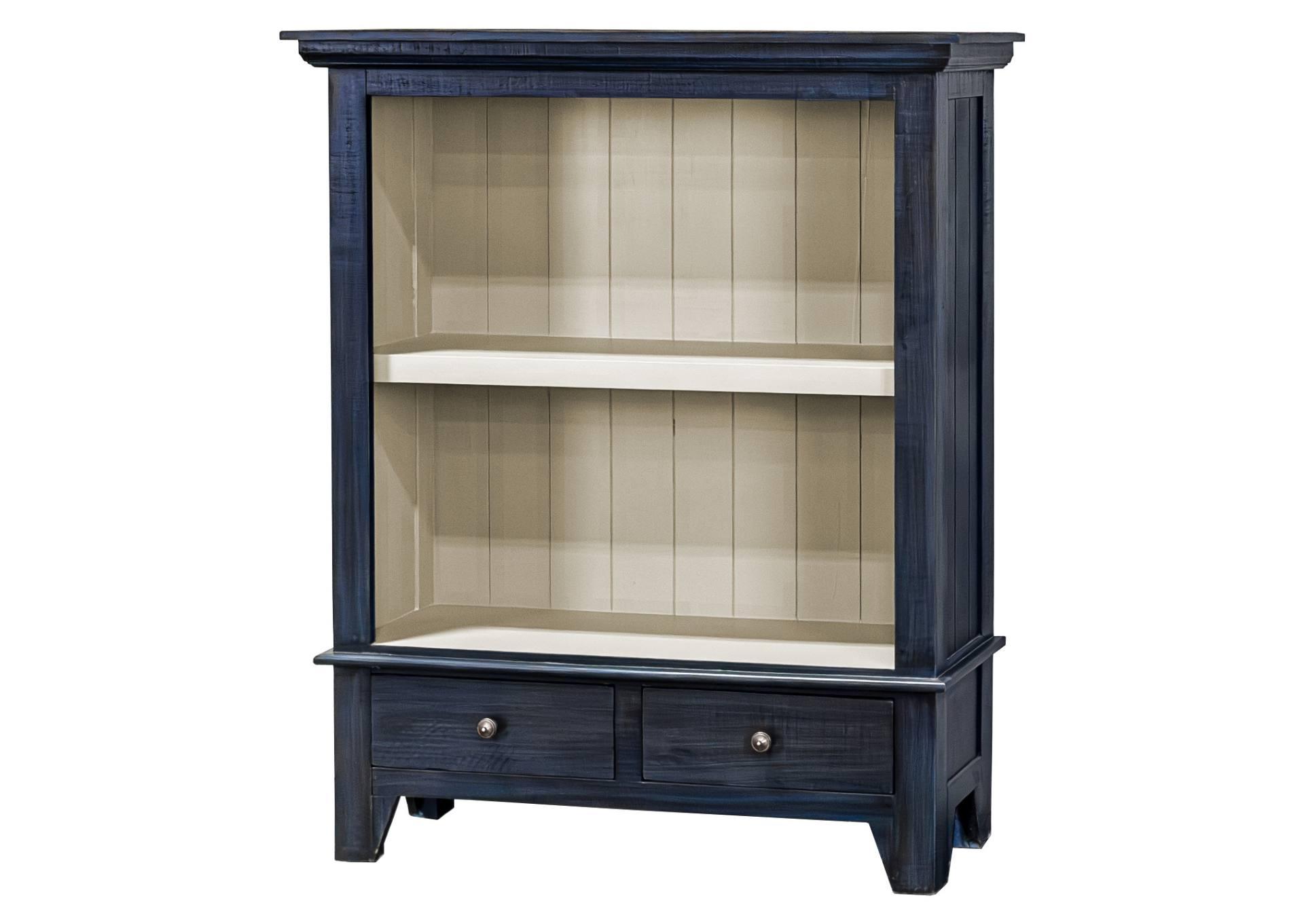 BOOKCASE MIDNIGHT BLUE,ARDENT HOME