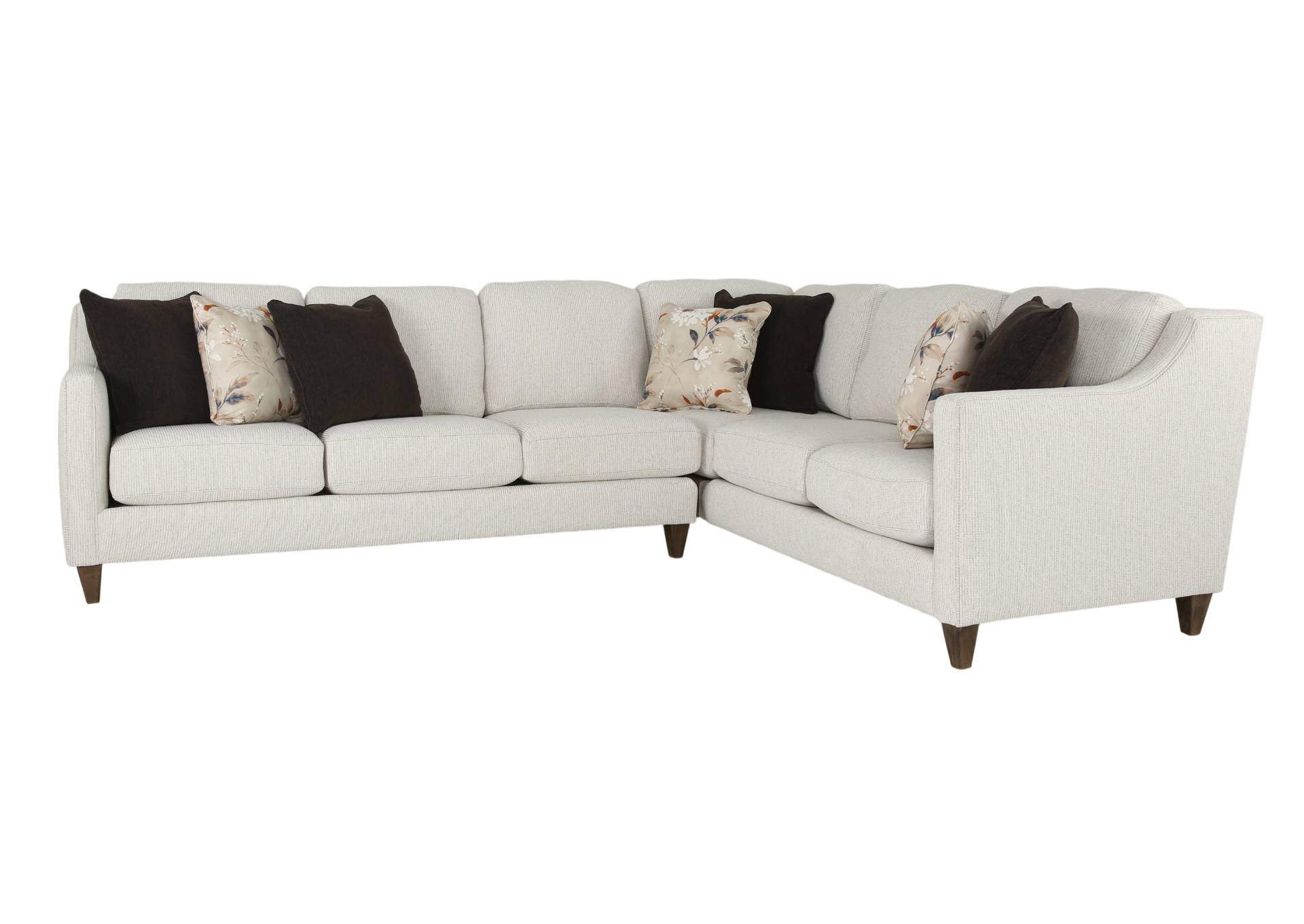 DONEGAL TWEED MARBLE 2 PIECE SECTIONAL,MAYO FURNITURE