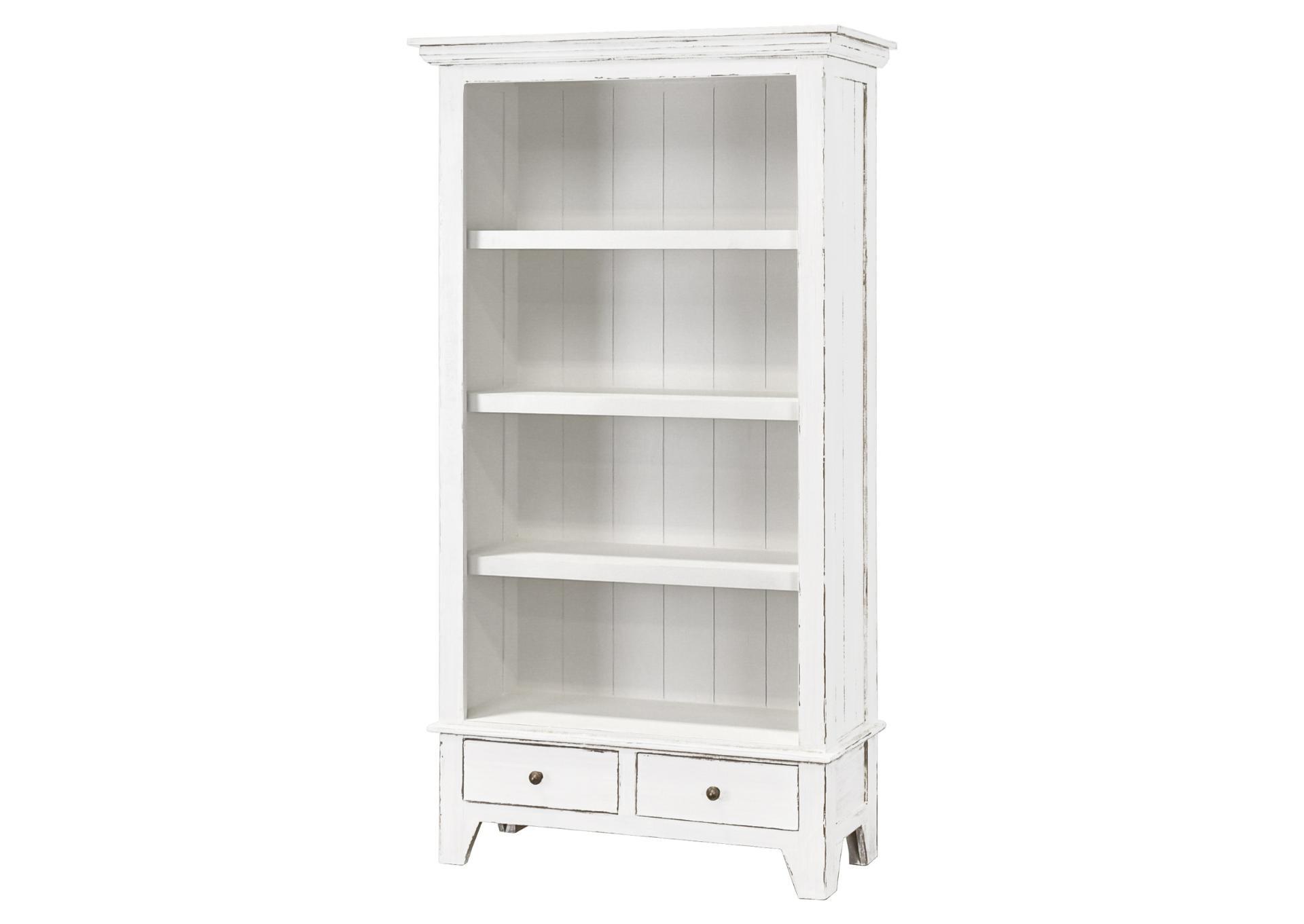 BOOKCASE SIERRA WHITE,ARDENT HOME