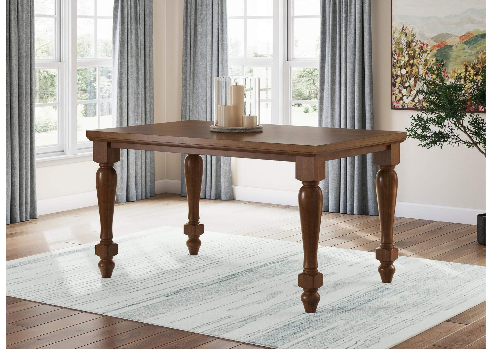 CHADWORTH BROWN COUNTER TABLE,ASHLEY FURNITURE INC.