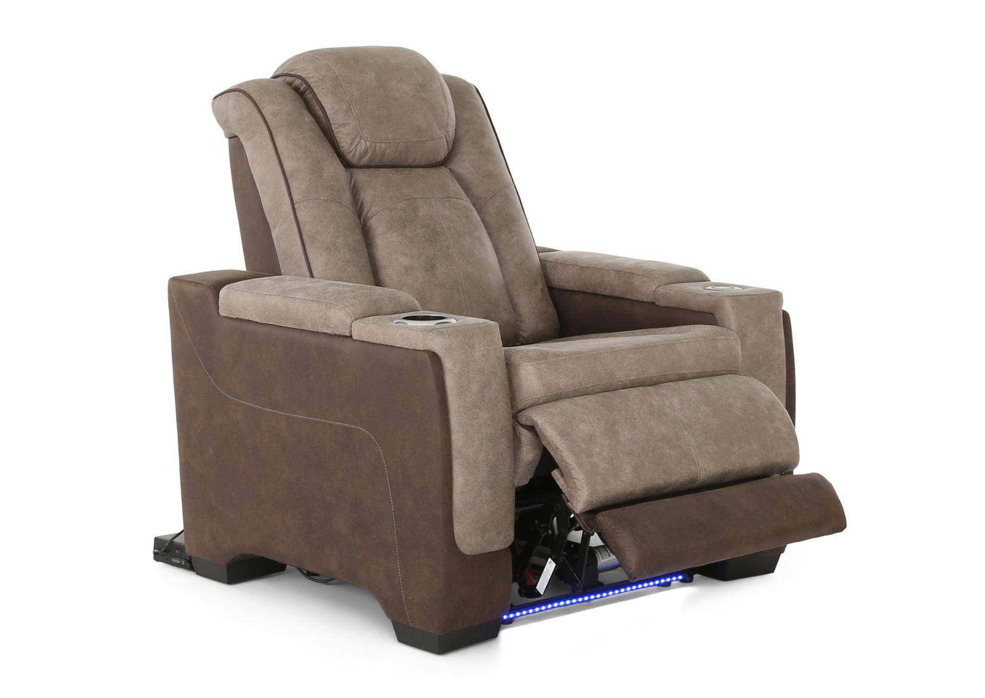 LANTANA ROCKY GREY/BROWN 2P POWER RECLINER,ELEMENTS INTERNATIONAL GROUP, LLC