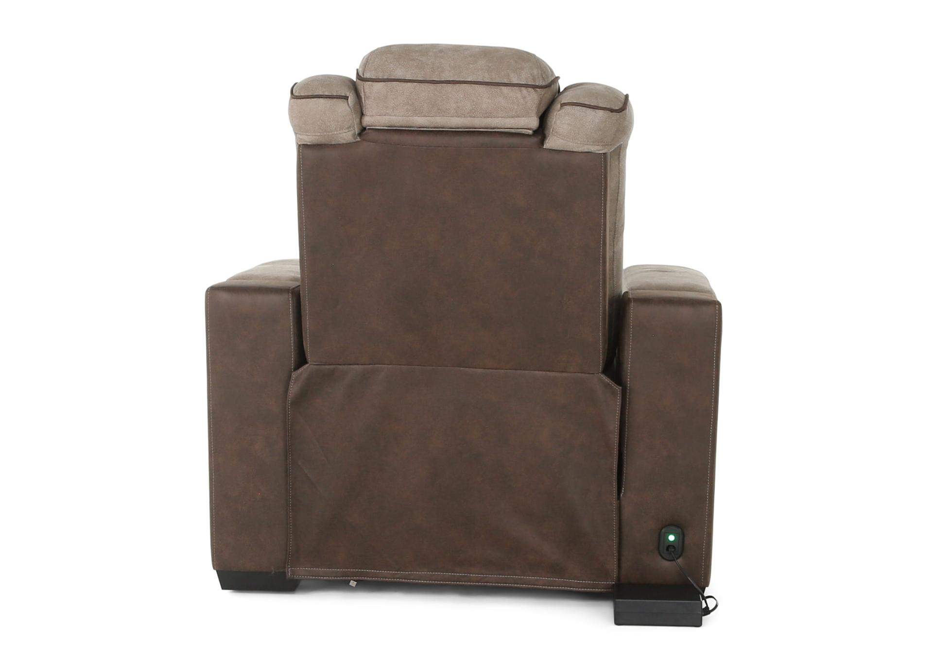 LANTANA ROCKY GREY/BROWN 2P POWER RECLINER,ELEMENTS INTERNATIONAL GROUP, LLC