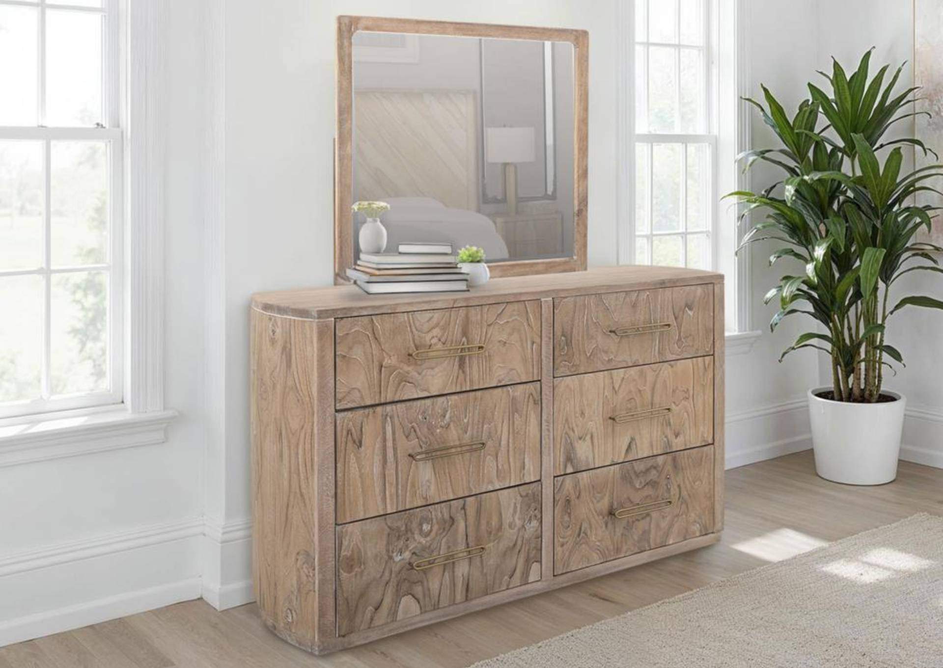 RIVERBEND DRESSER AND MIRROR,INTERNATIONAL FURNITURE DIRECT, LLC