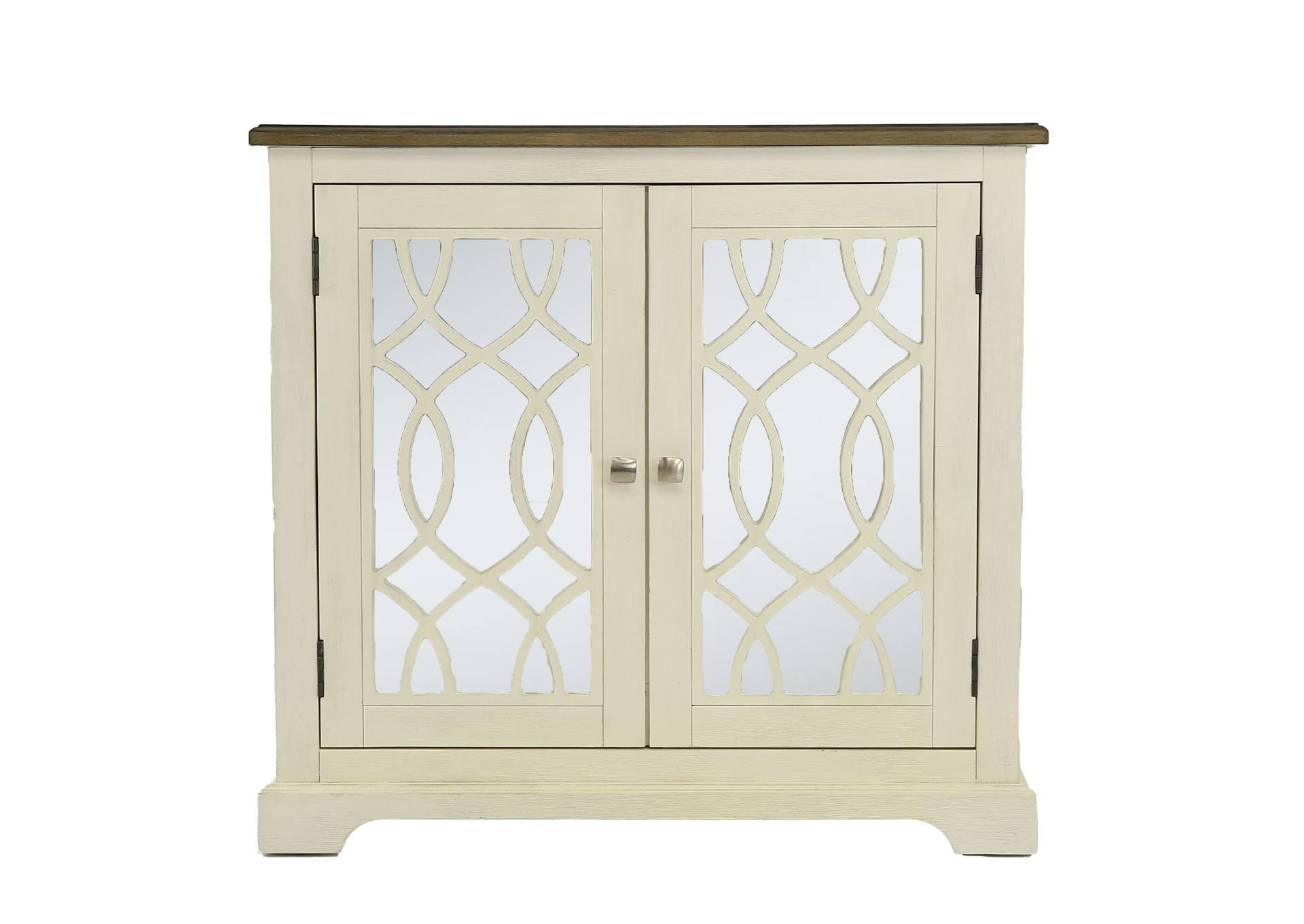 AMORY MIRRORED ACCENT CABINET