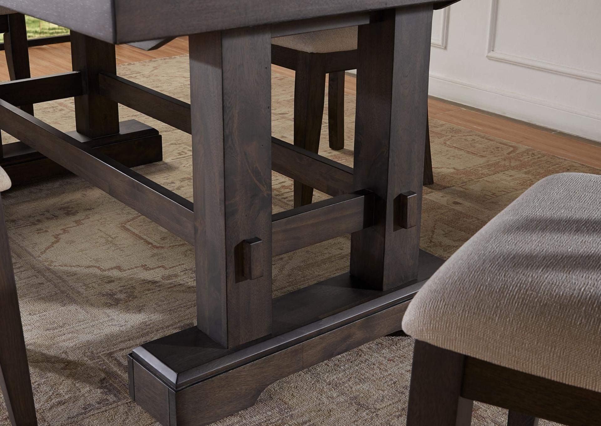 NAPA DARK DINING TABLE,STEVE SILVER COMPANY