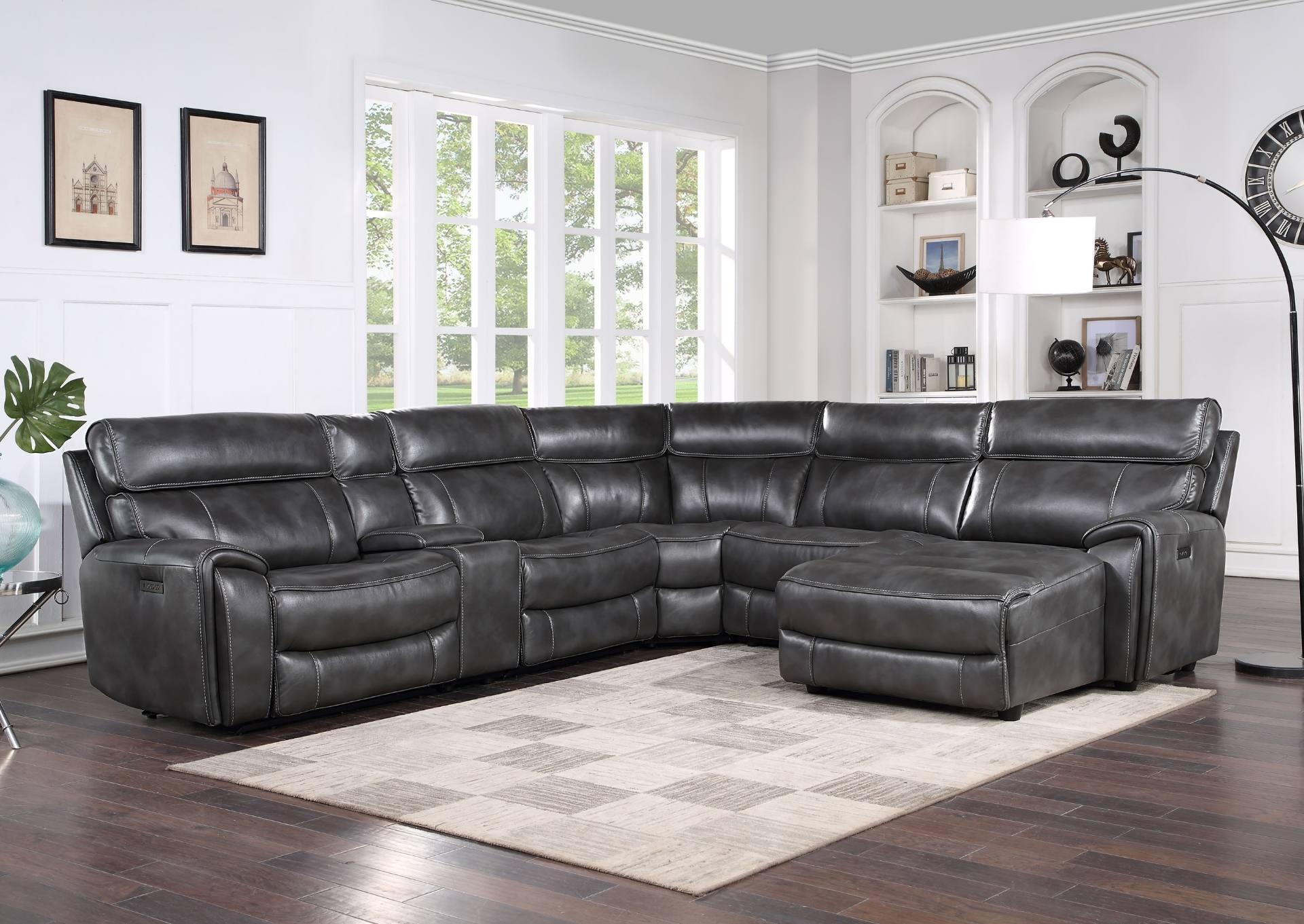 PROVO 6 PIECE POWER SECTIONAL,STEVE SILVER COMPANY