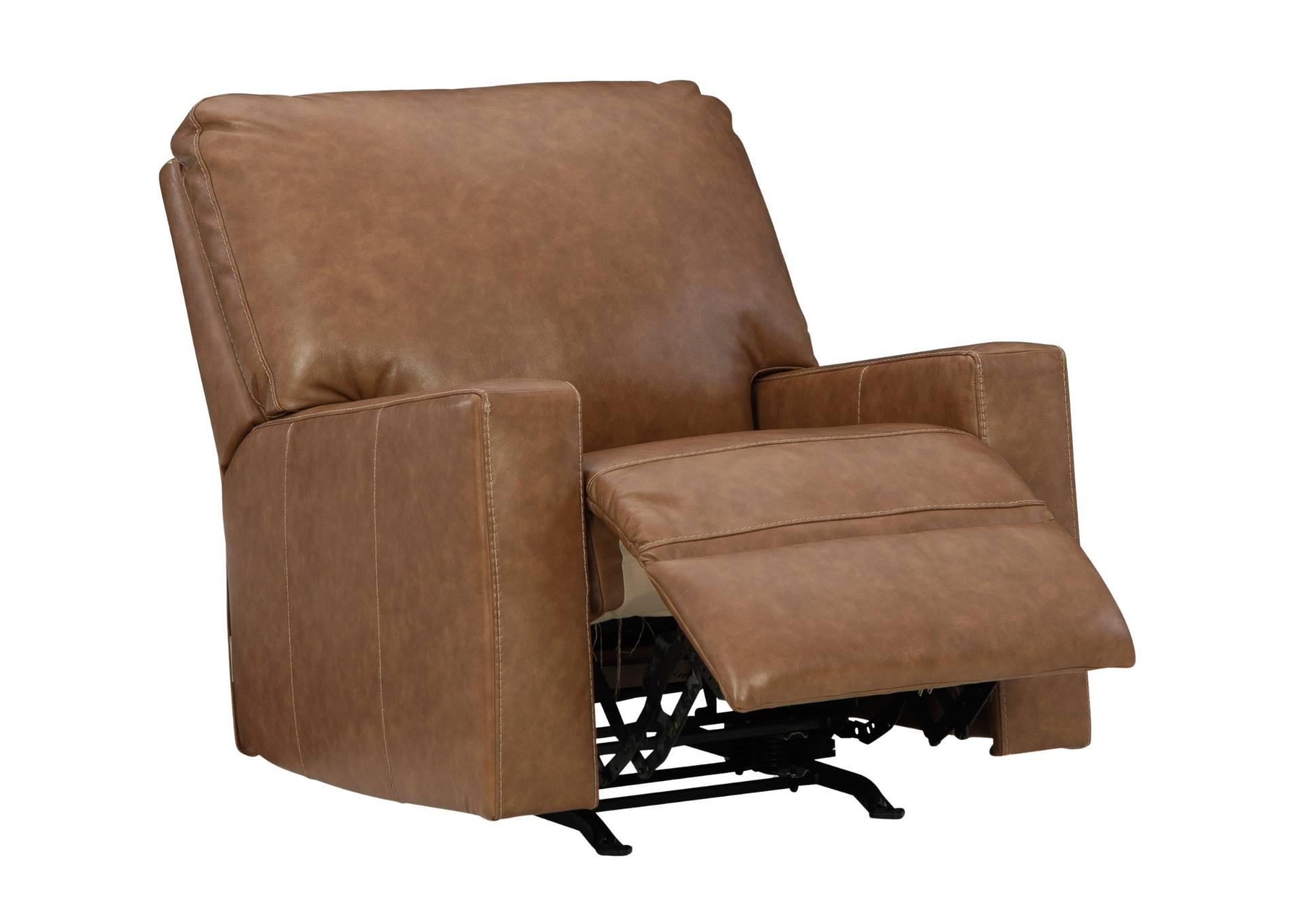 BOLSENA CARAMEL LEATHER RECLINER,ASHLEY FURNITURE INC.