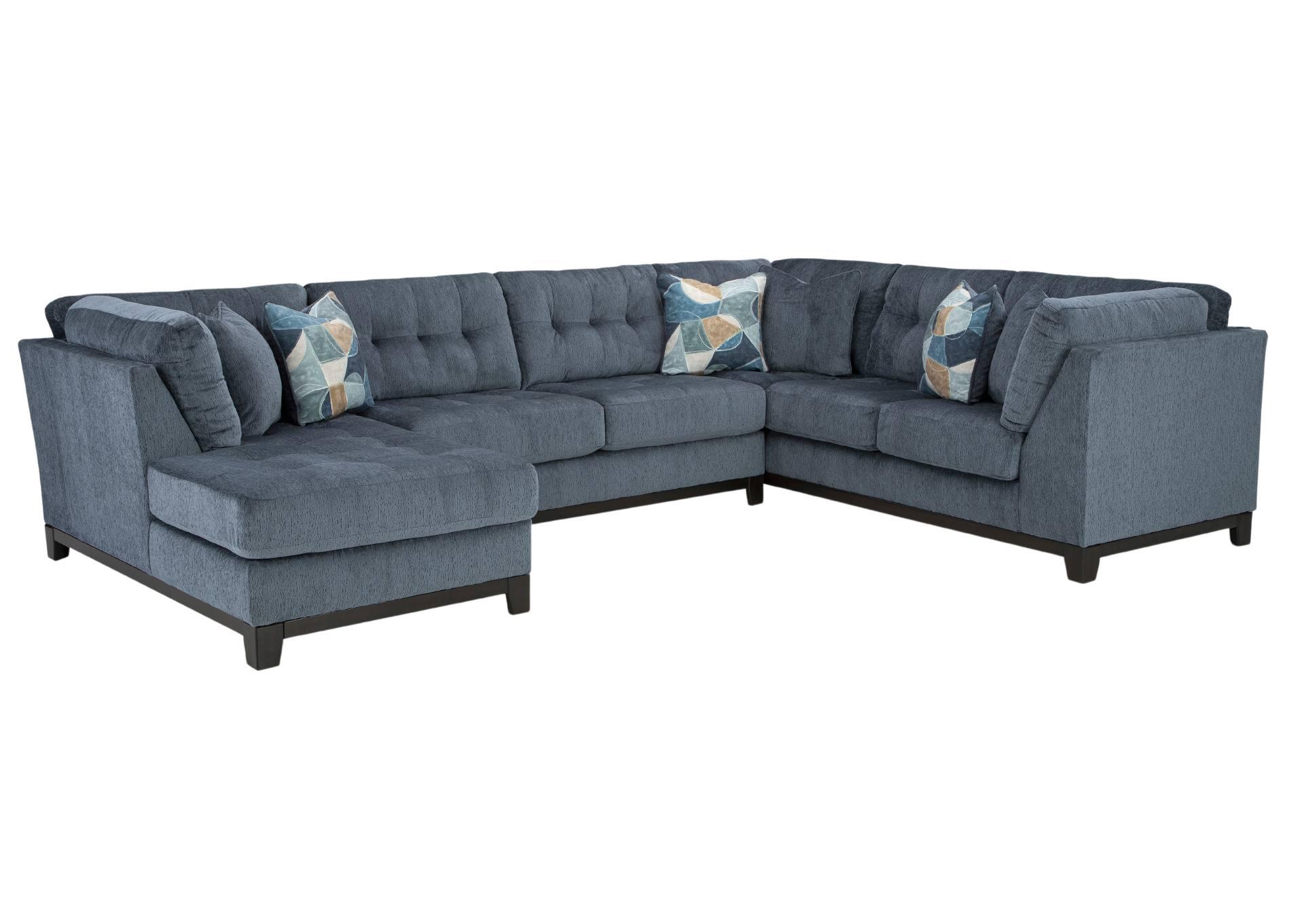 MAXON PLACE NAVY 3 PIECE SECTIONAL,ASHLEY FURNITURE INC.