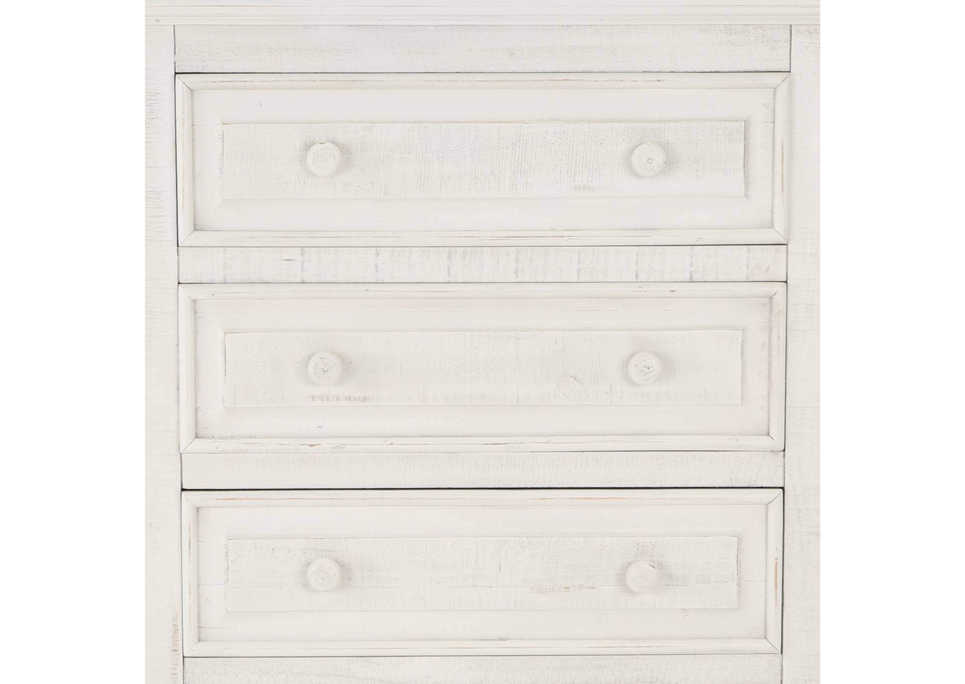 TERRA WHITE CHEST,INTERNATIONAL FURNITURE DIRECT, LLC