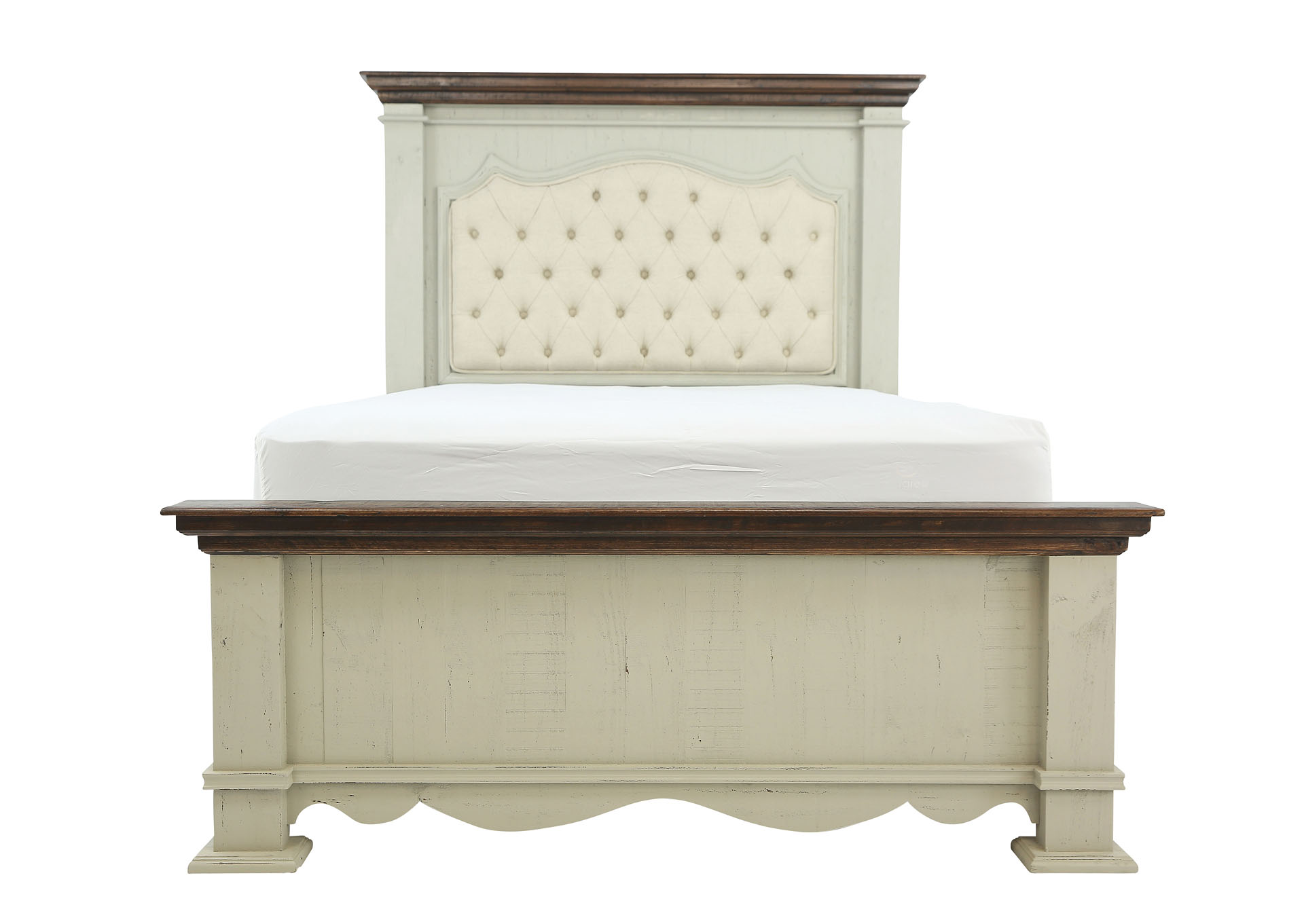 FIFTH AVENUE TWO TONE QUEEN BED,ARDENT HOME