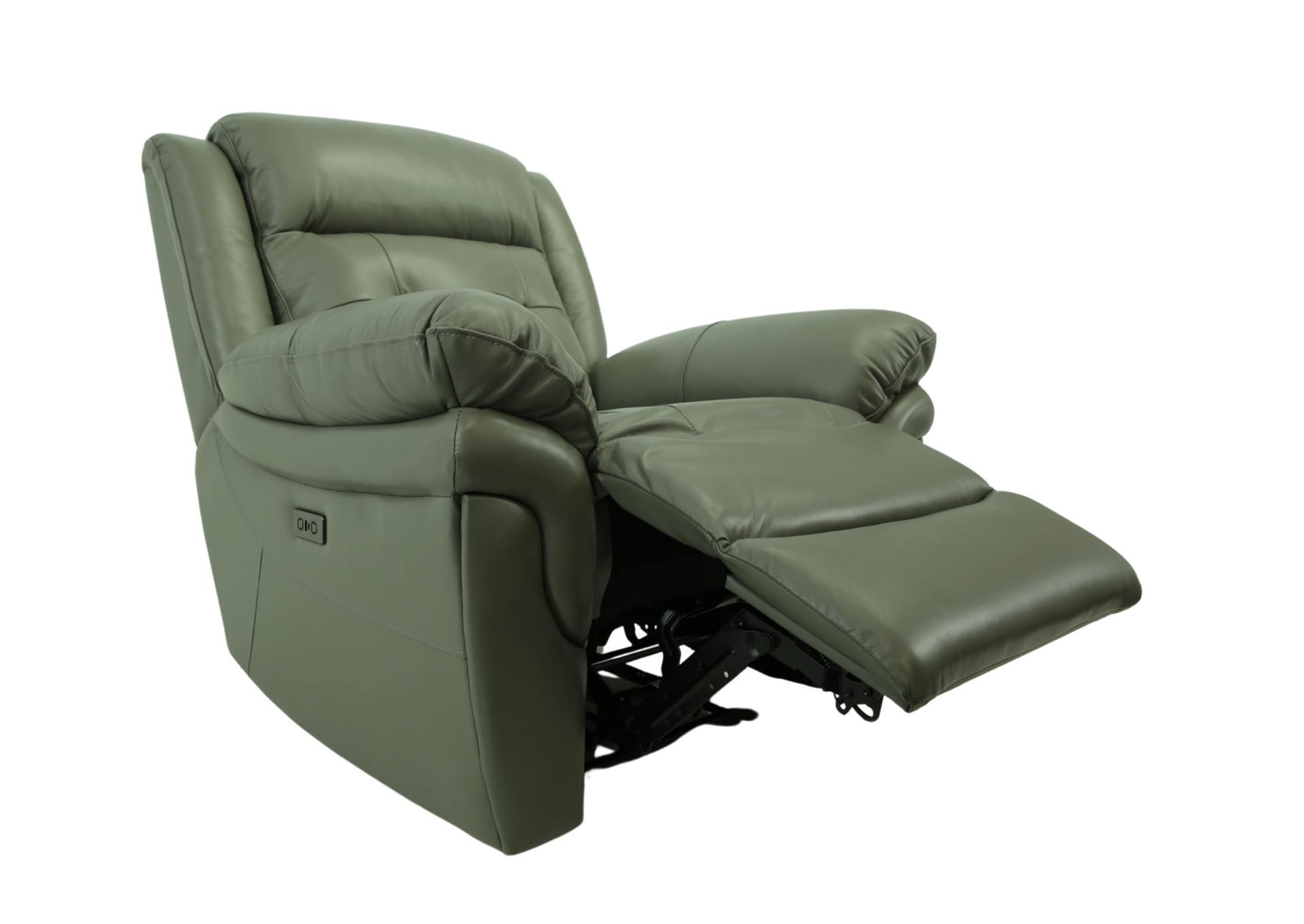 NEWBURY STONE LEATHER 1P POWER RECLINER,CHEERS