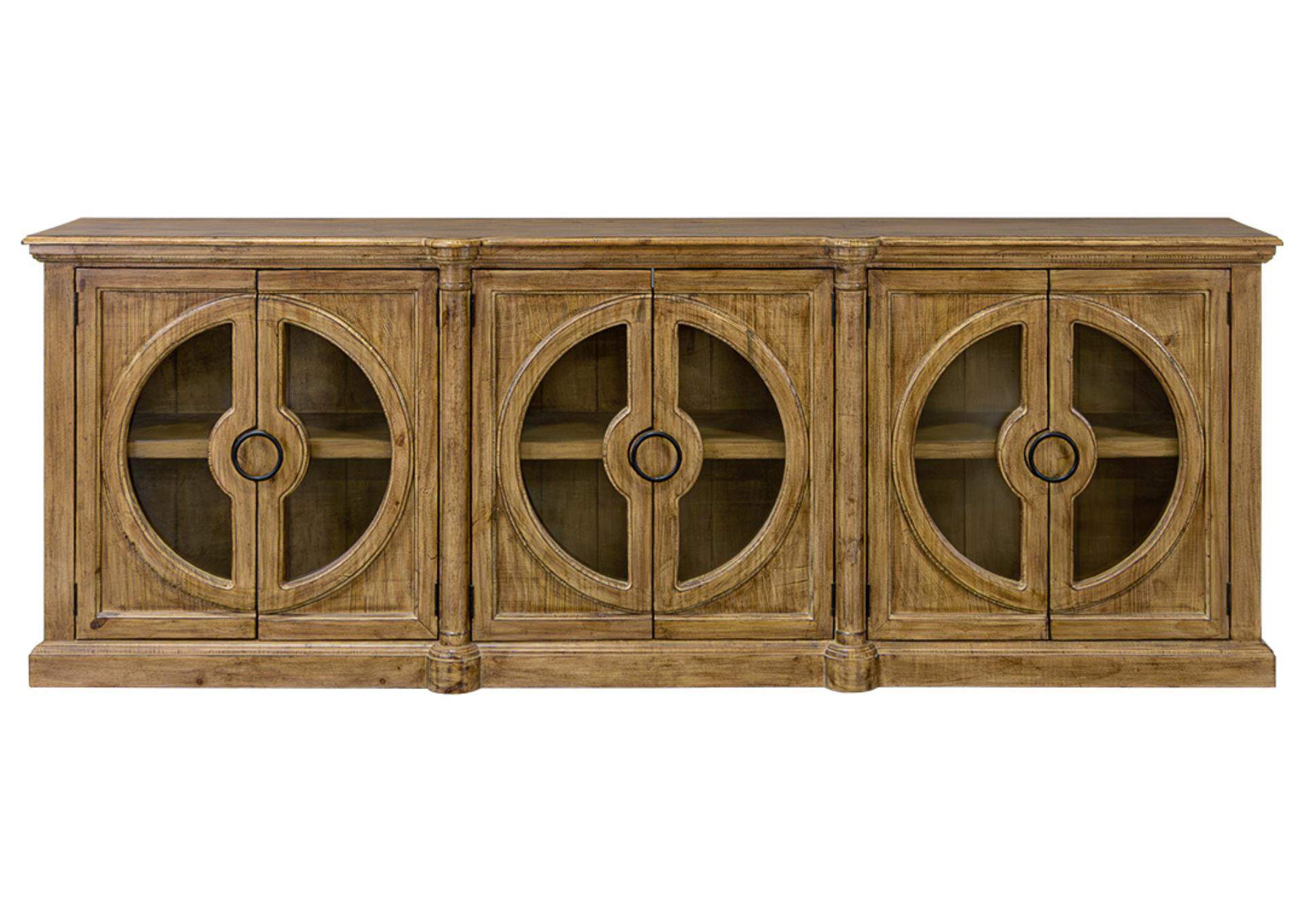 EVERTON SMOOTH PECAN CONSOLE,ARDENT HOME