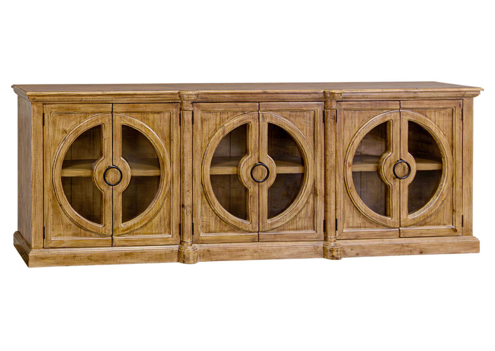 EVERTON SMOOTH PECAN CONSOLE,ARDENT HOME