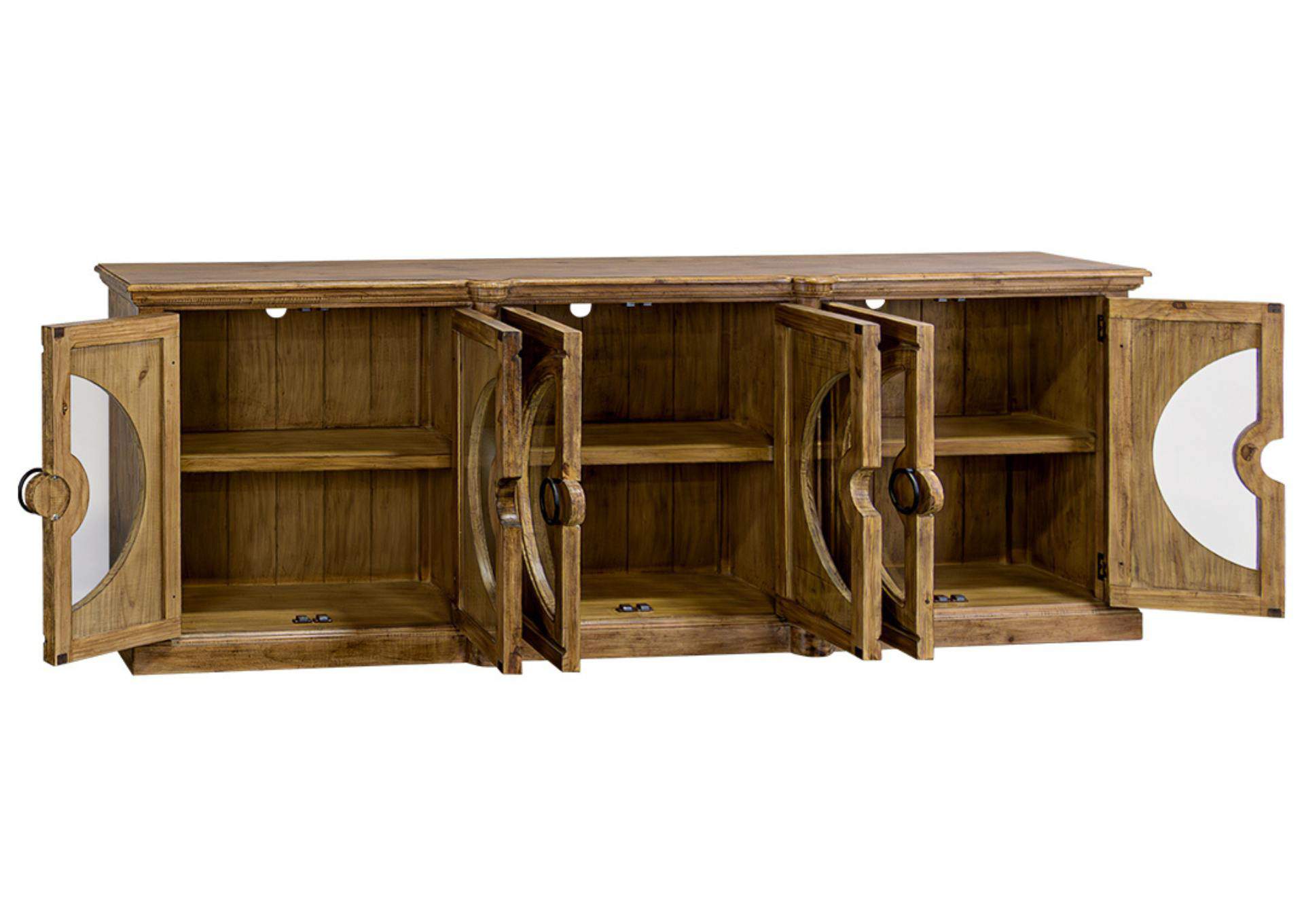 EVERTON SMOOTH PECAN CONSOLE,ARDENT HOME