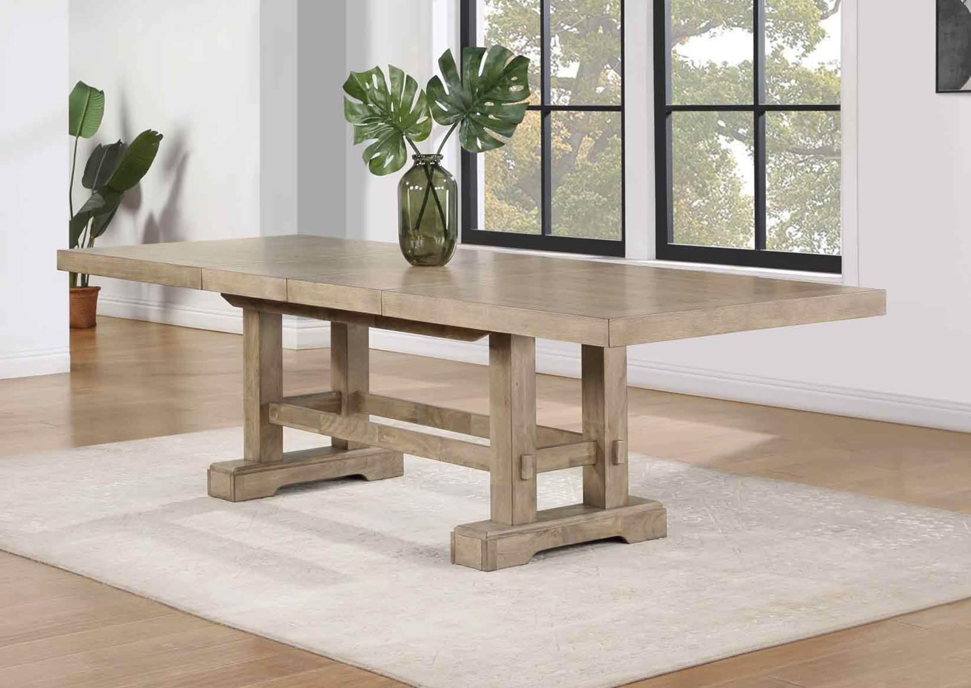 NAPA SAND DINING TABLE,STEVE SILVER COMPANY