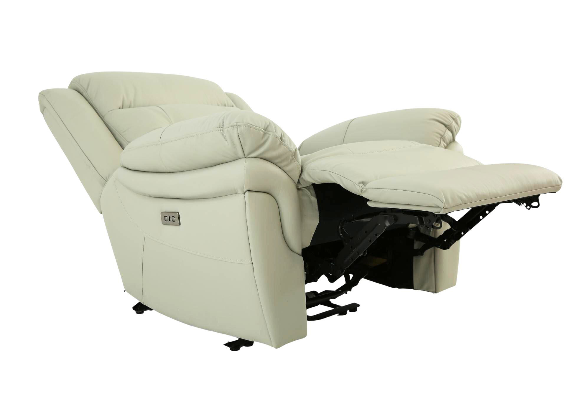 NEWBURY DOVE LEATHER 1P POWER RECLINER,CHEERS