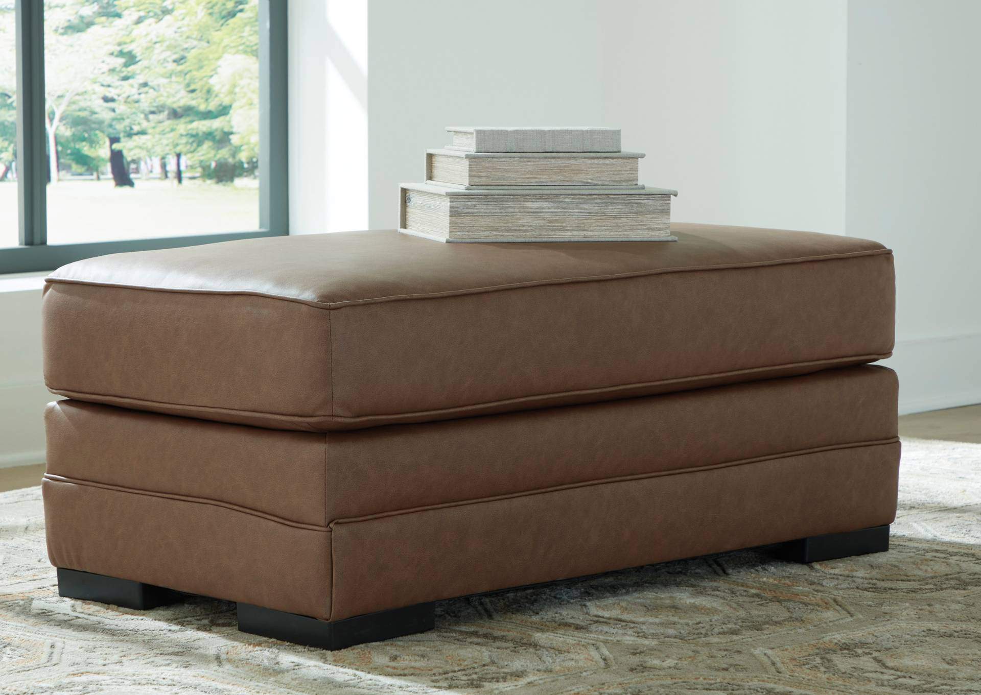 VILLACOURT CARAMEL OTTOMAN,ASHLEY FURNITURE INC.
