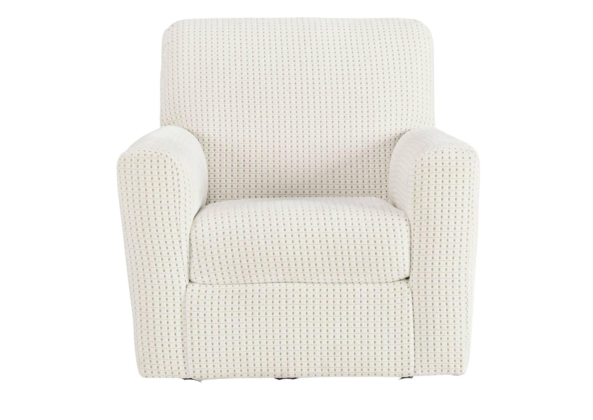 HERSTOW IVORY SWIVEL GLIDER