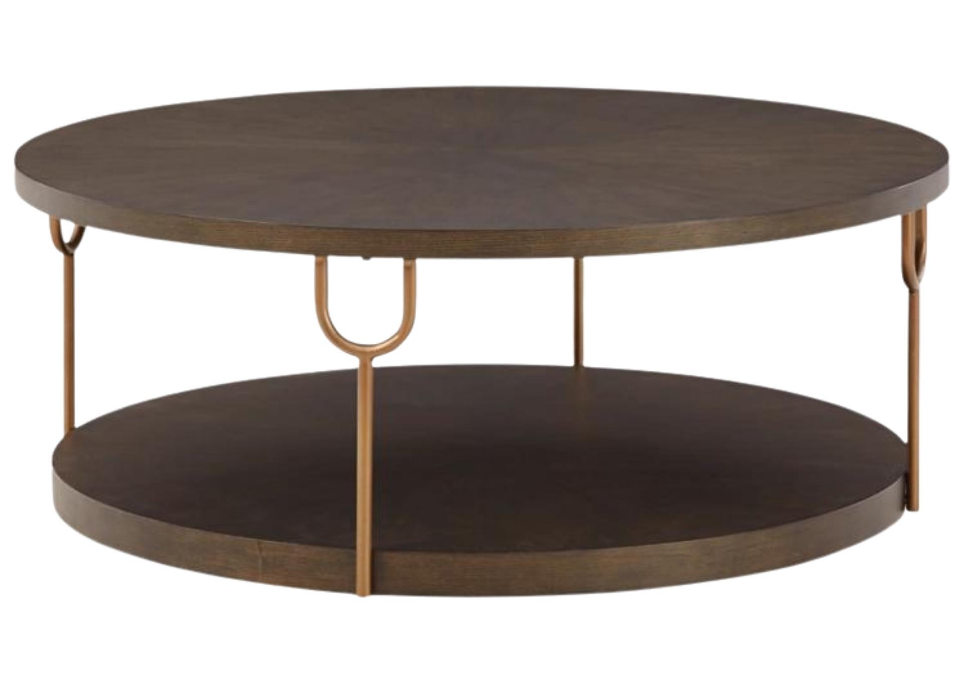 BRAZBURN ROUND COCKTAIL TABLE,ASHLEY FURNITURE INC.