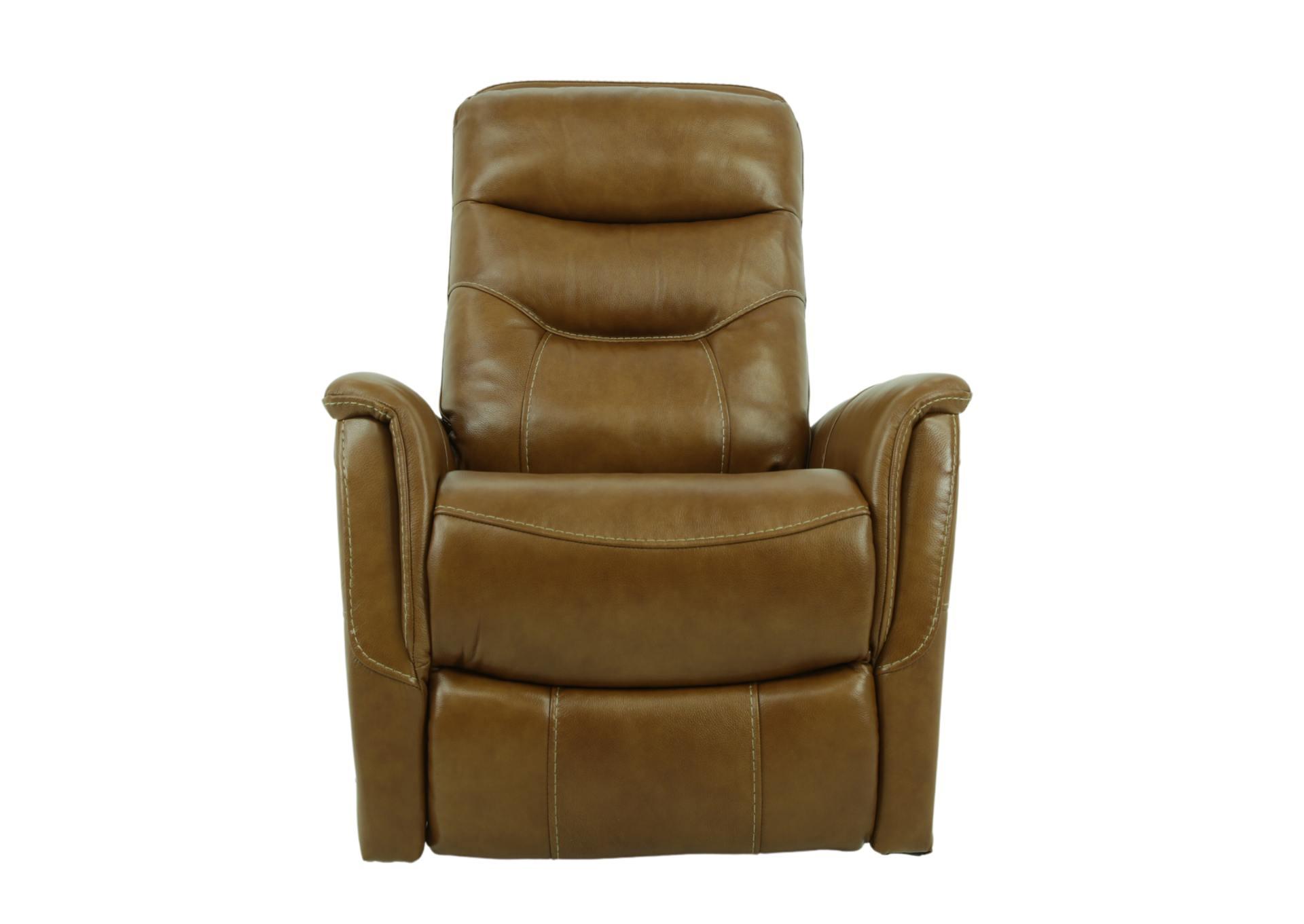 ANTONIO BUCKSKIN LEATHER POWER SWIVEL RECLINER,CHEERS