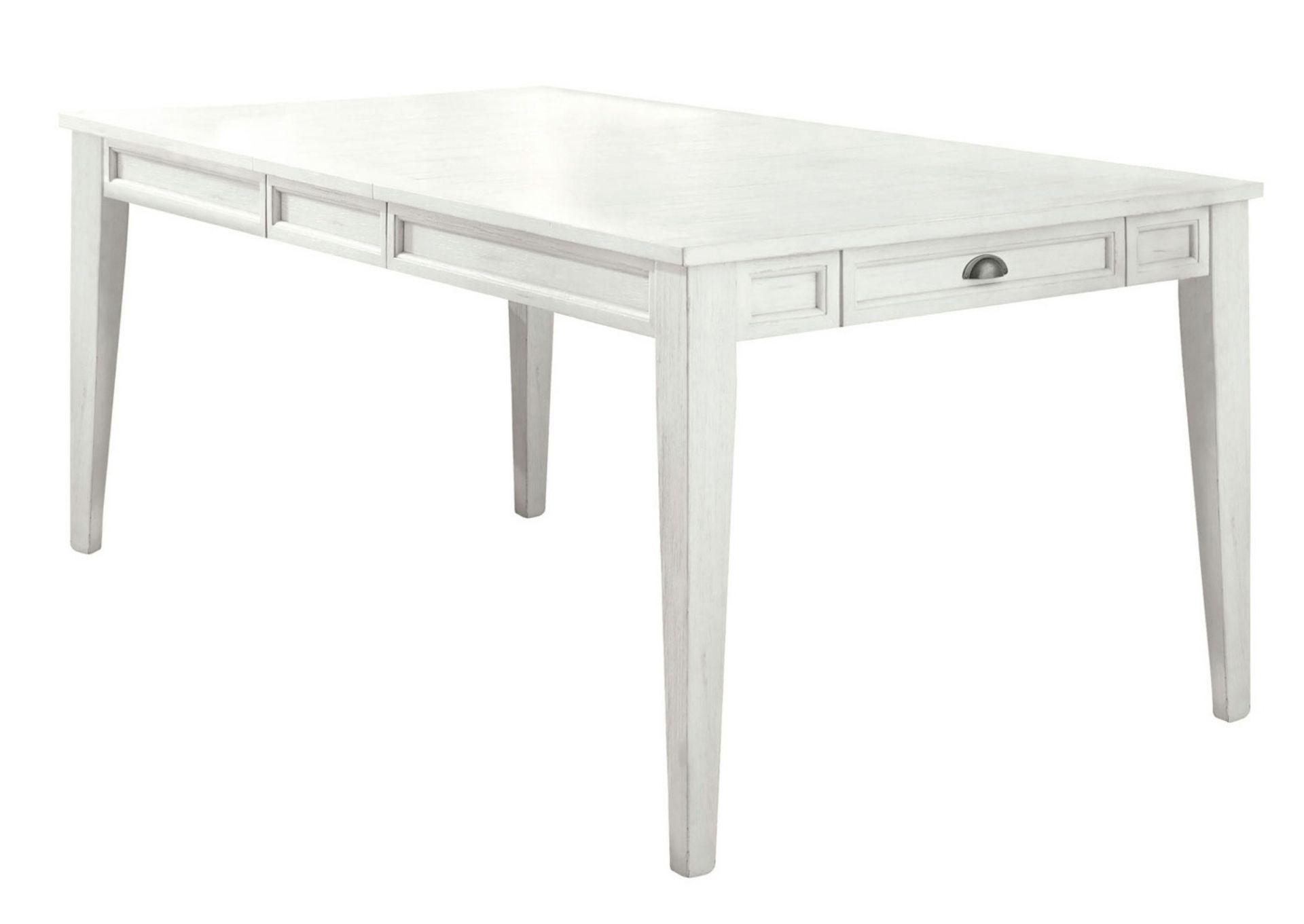 CAYLA ANTIQUE WHITE DINING TABLE,STEVE SILVER COMPANY