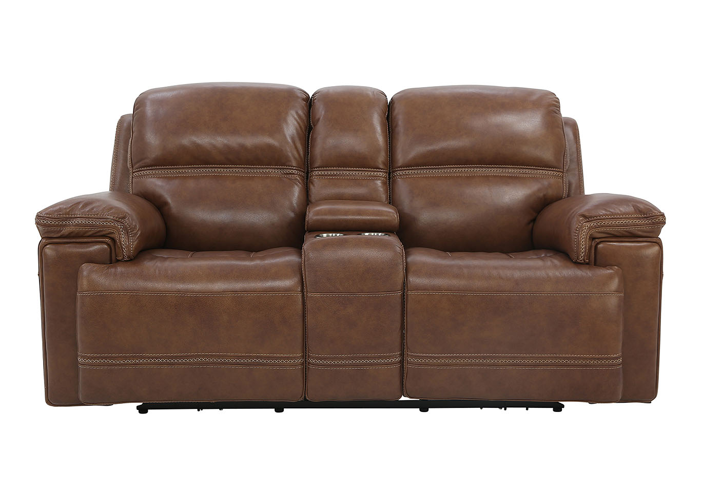 FENWICK POWER SADDLE RECLINING LOVESEAT WITH CONSOLE P2,FLEXSTEEL INDUSTRIES INC.