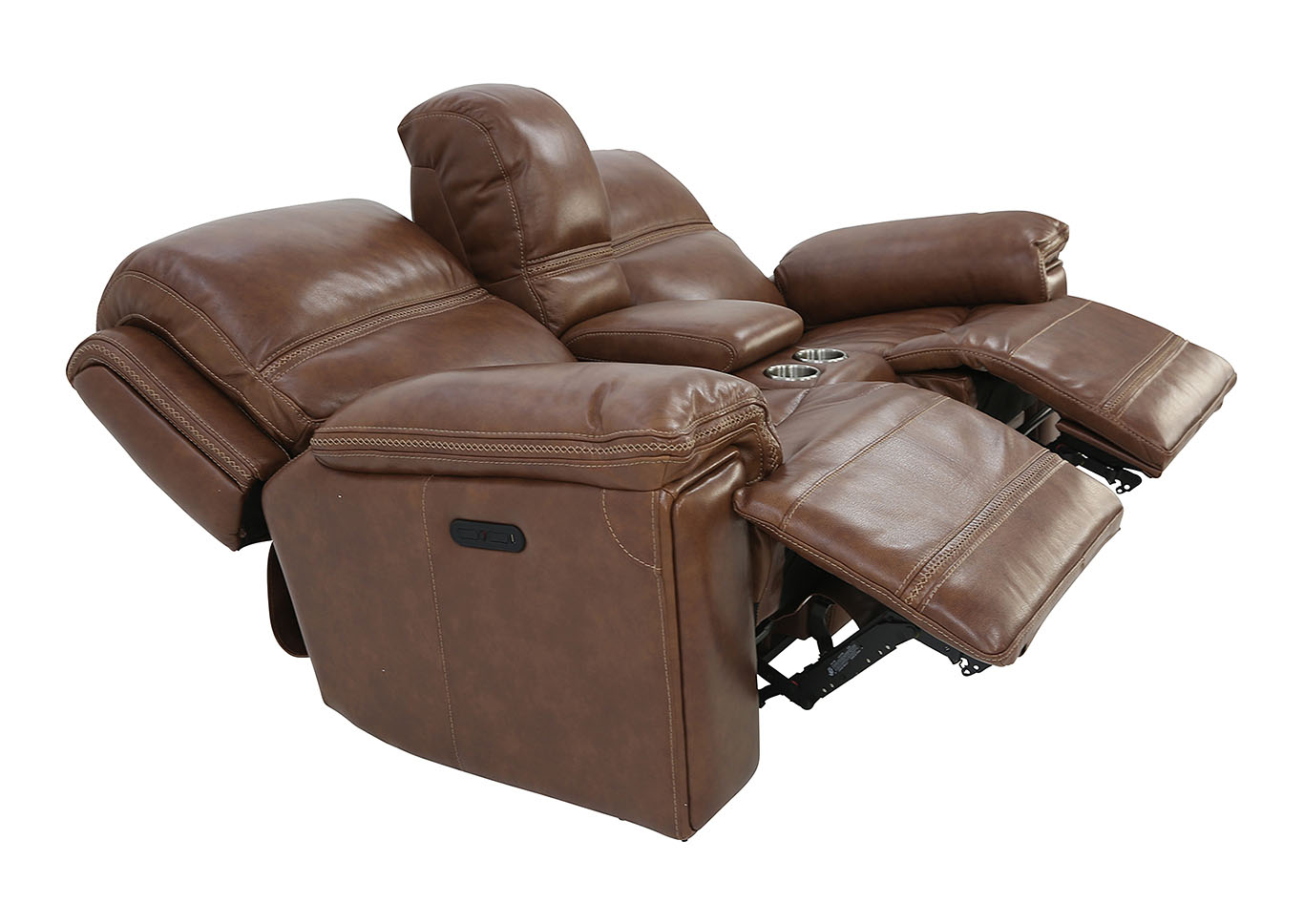 FENWICK POWER SADDLE RECLINING LOVESEAT WITH CONSOLE P2,FLEXSTEEL INDUSTRIES INC.