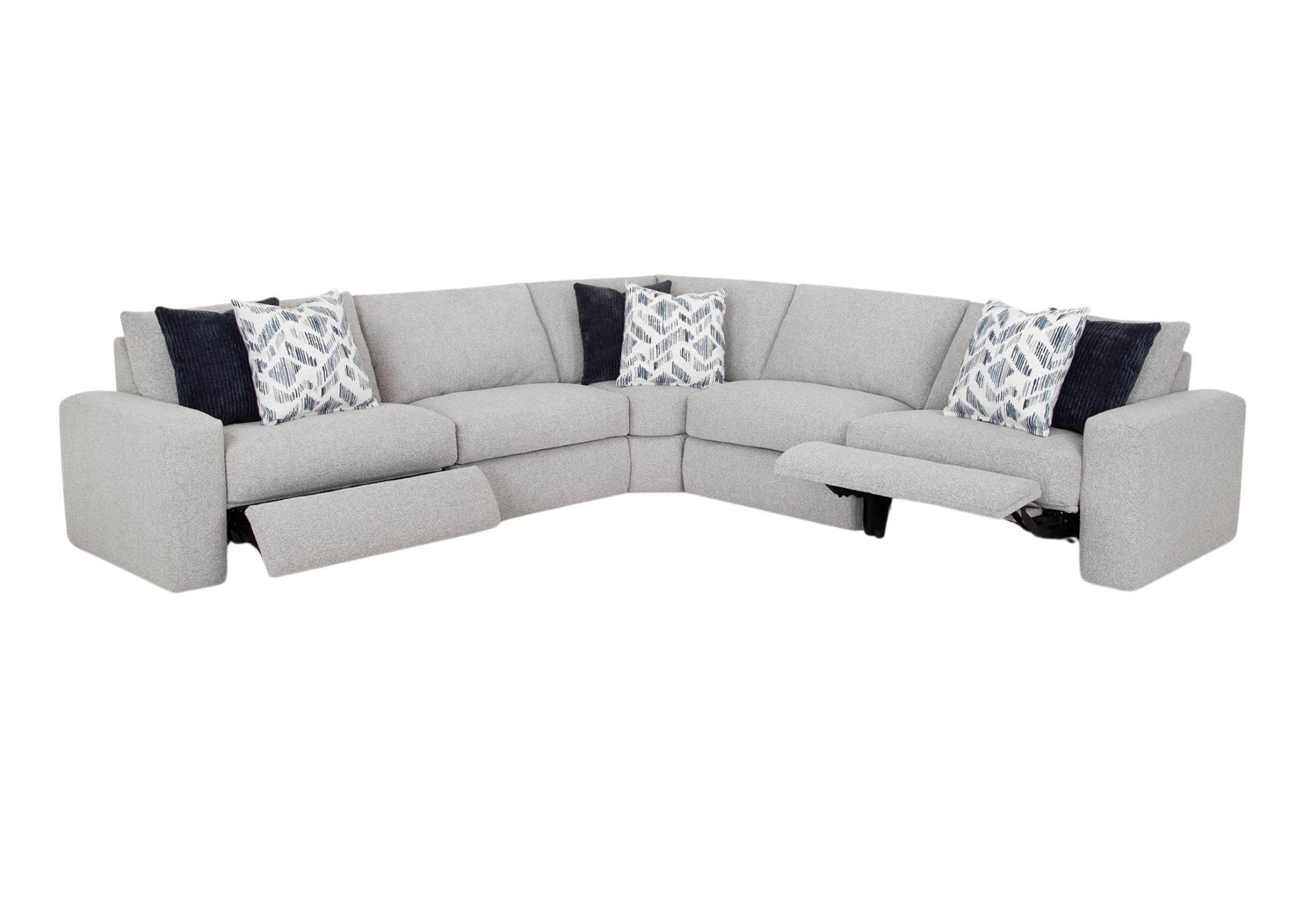 TORONTO 5PC. PWR SECTIONAL,FRANKLIN