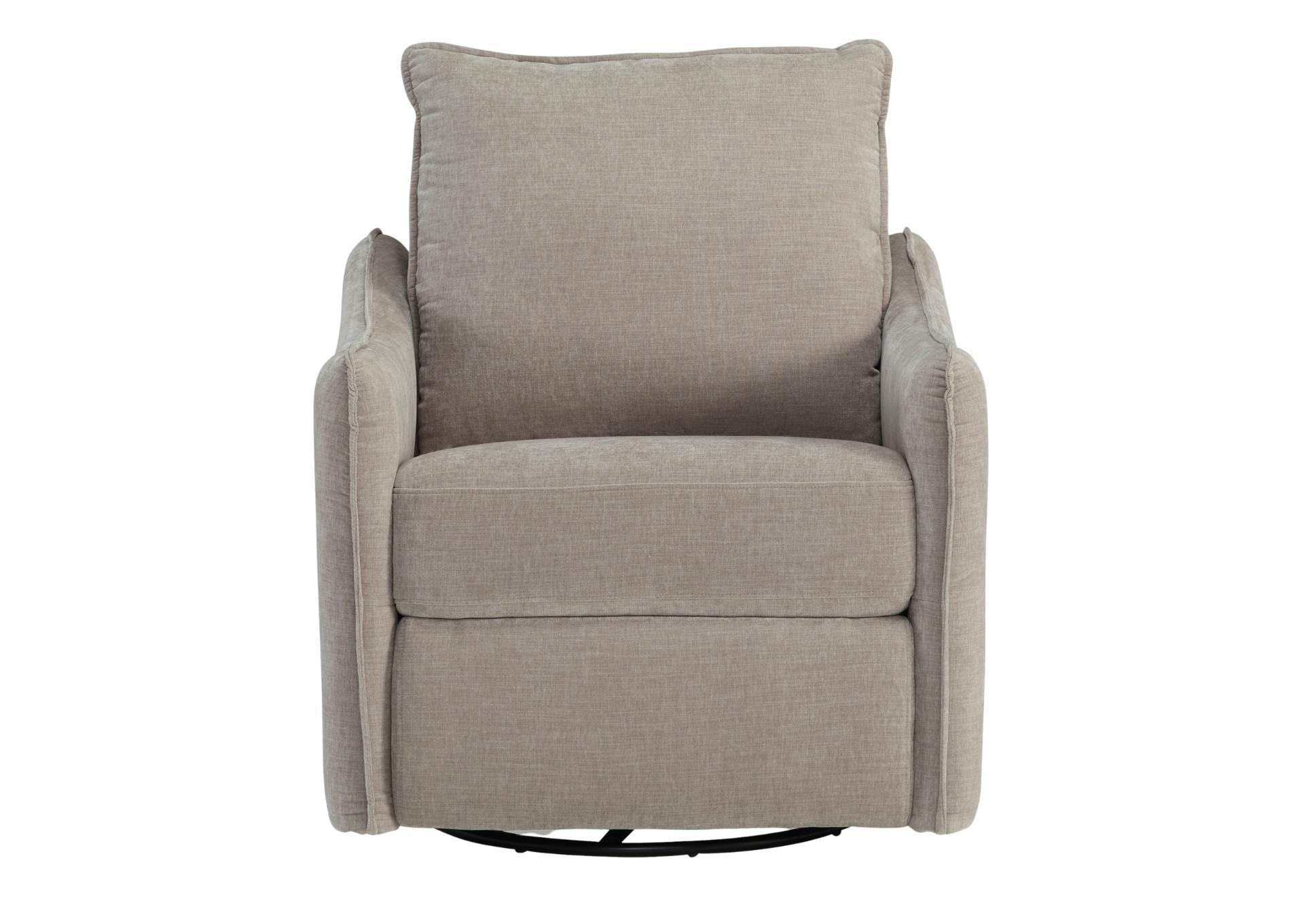 MCBURG TAUPE SWIVEL POWER RECLINER,ASHLEY FURNITURE INC.