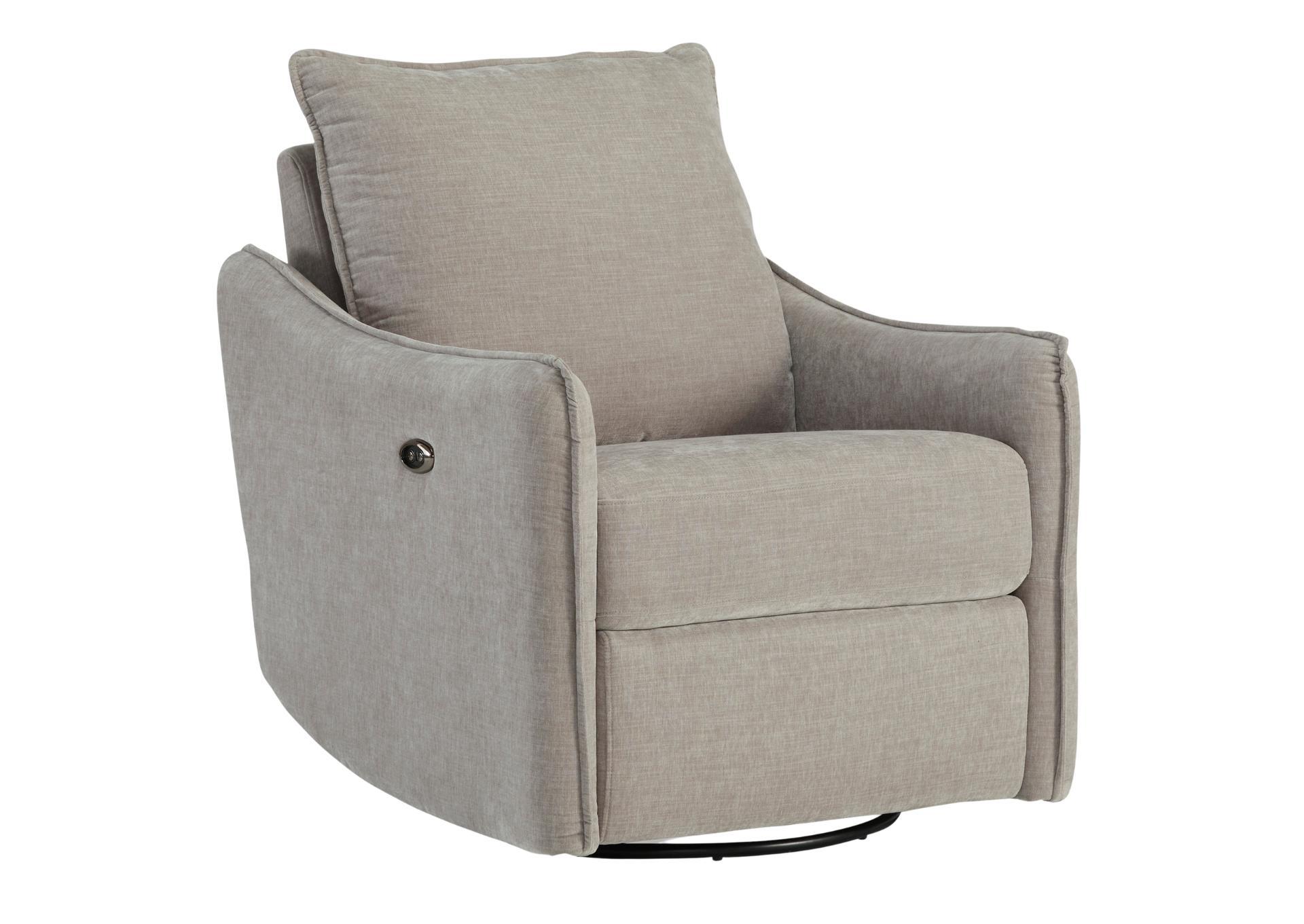 MCBURG TAUPE SWIVEL POWER RECLINER,ASHLEY FURNITURE INC.