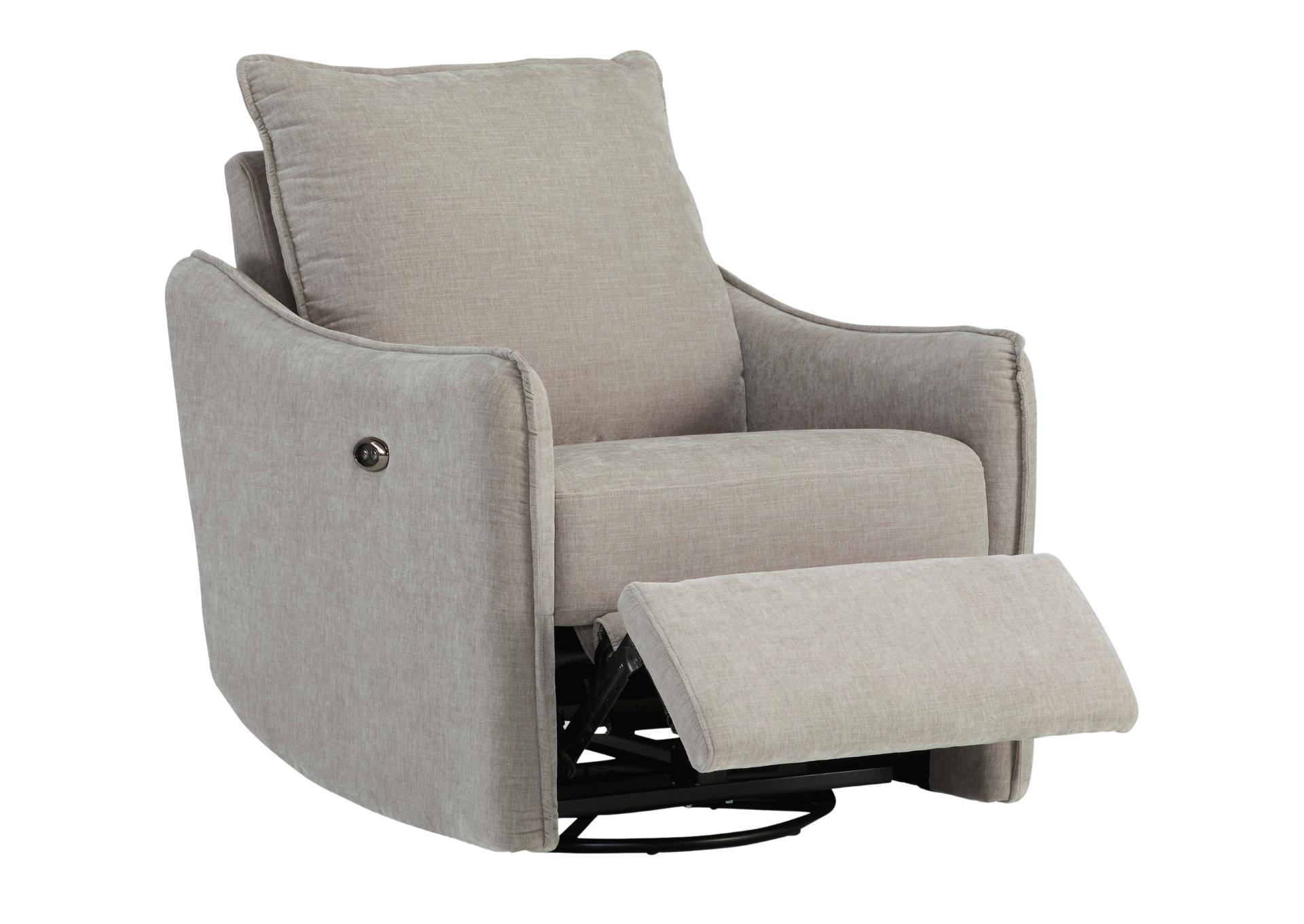 MCBURG TAUPE SWIVEL POWER RECLINER,ASHLEY FURNITURE INC.