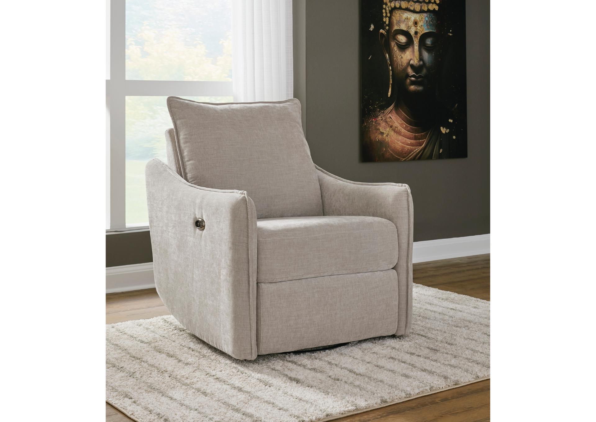 MCBURG TAUPE SWIVEL POWER RECLINER,ASHLEY FURNITURE INC.