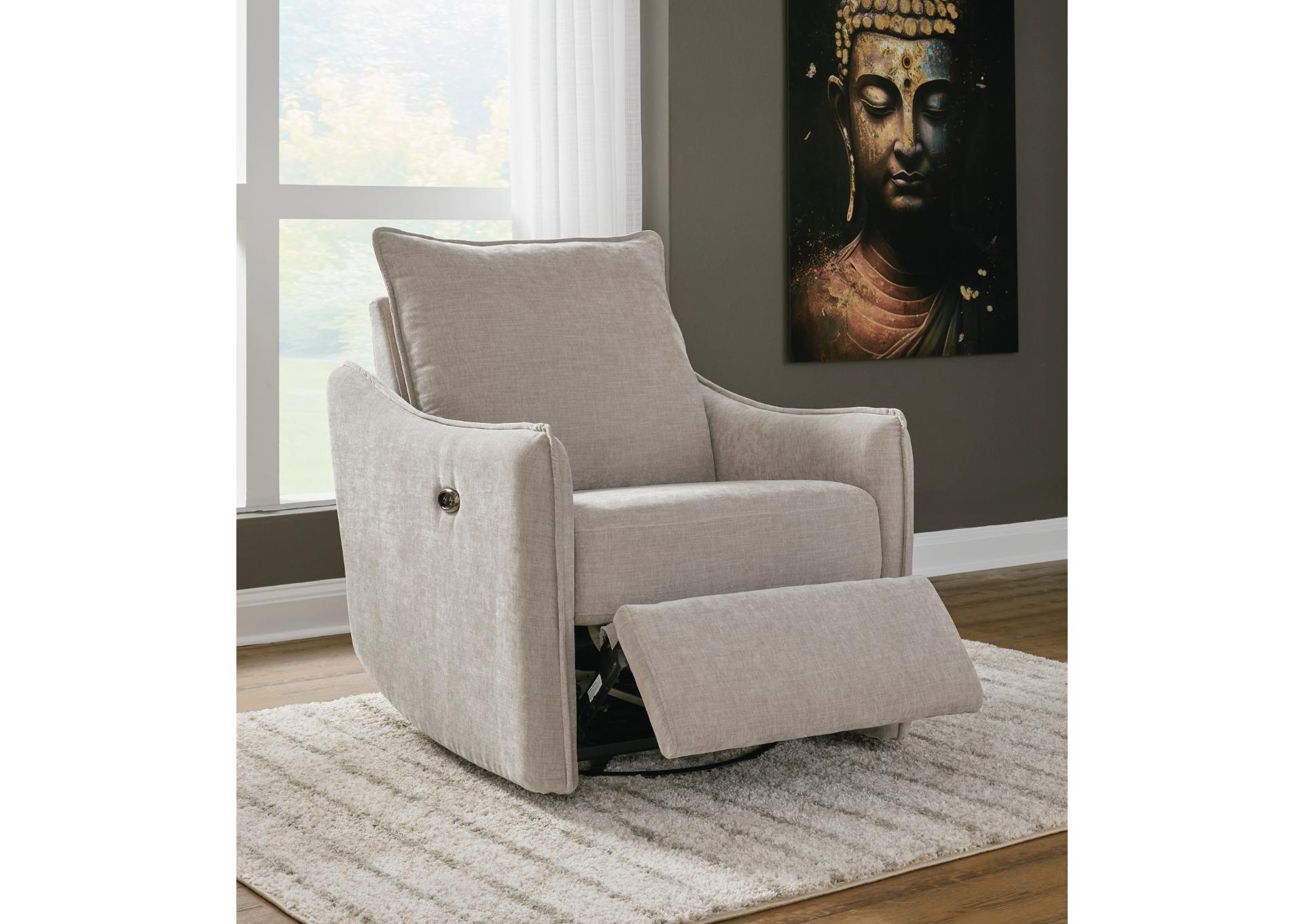 MCBURG TAUPE SWIVEL POWER RECLINER,ASHLEY FURNITURE INC.