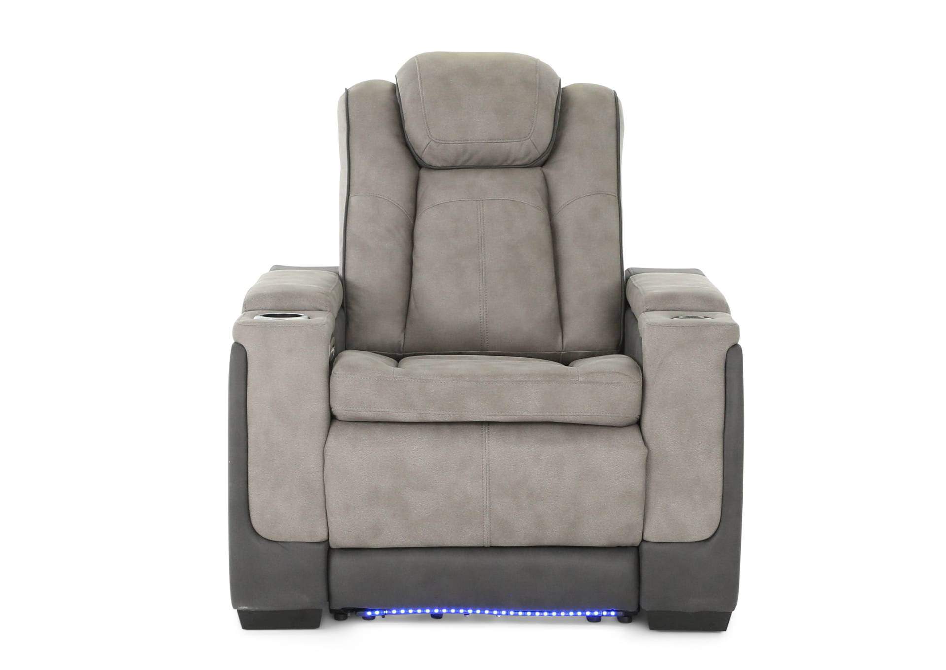 LANTANA ROCKY CEMENT/CHARCOAL 2P POWER RECLINER,ELEMENTS INTERNATIONAL GROUP, LLC