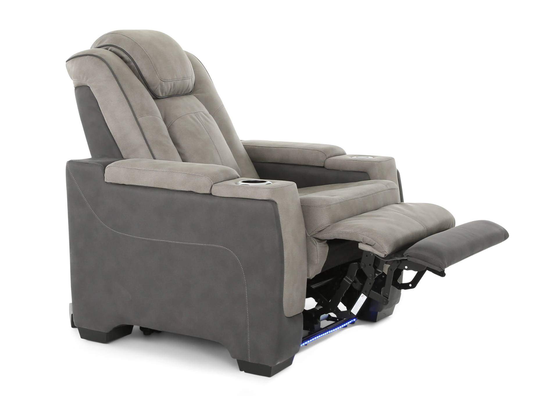 LANTANA ROCKY CEMENT/CHARCOAL 2P POWER RECLINER,ELEMENTS INTERNATIONAL GROUP, LLC