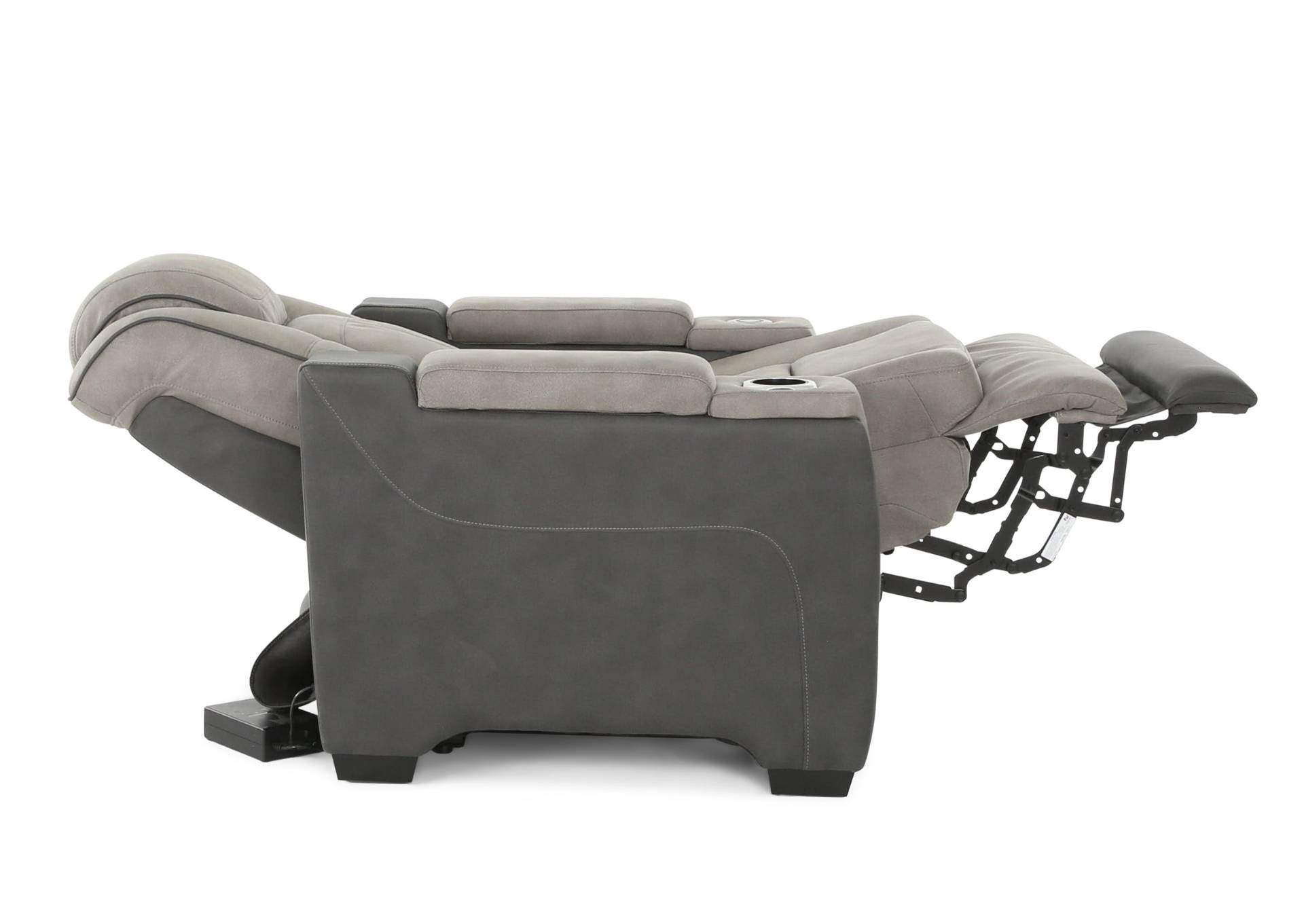LANTANA ROCKY CEMENT/CHARCOAL 2P POWER RECLINER,ELEMENTS INTERNATIONAL GROUP, LLC